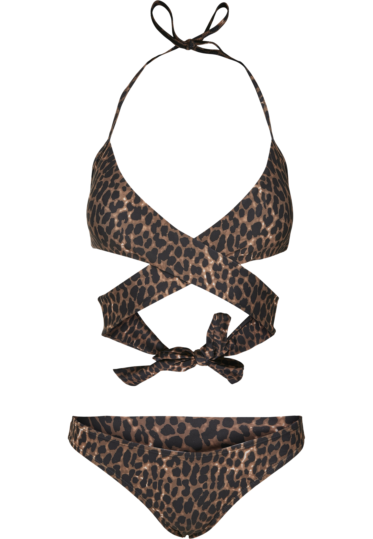 Ladies Draped Pattern Bikini - related product back image 10