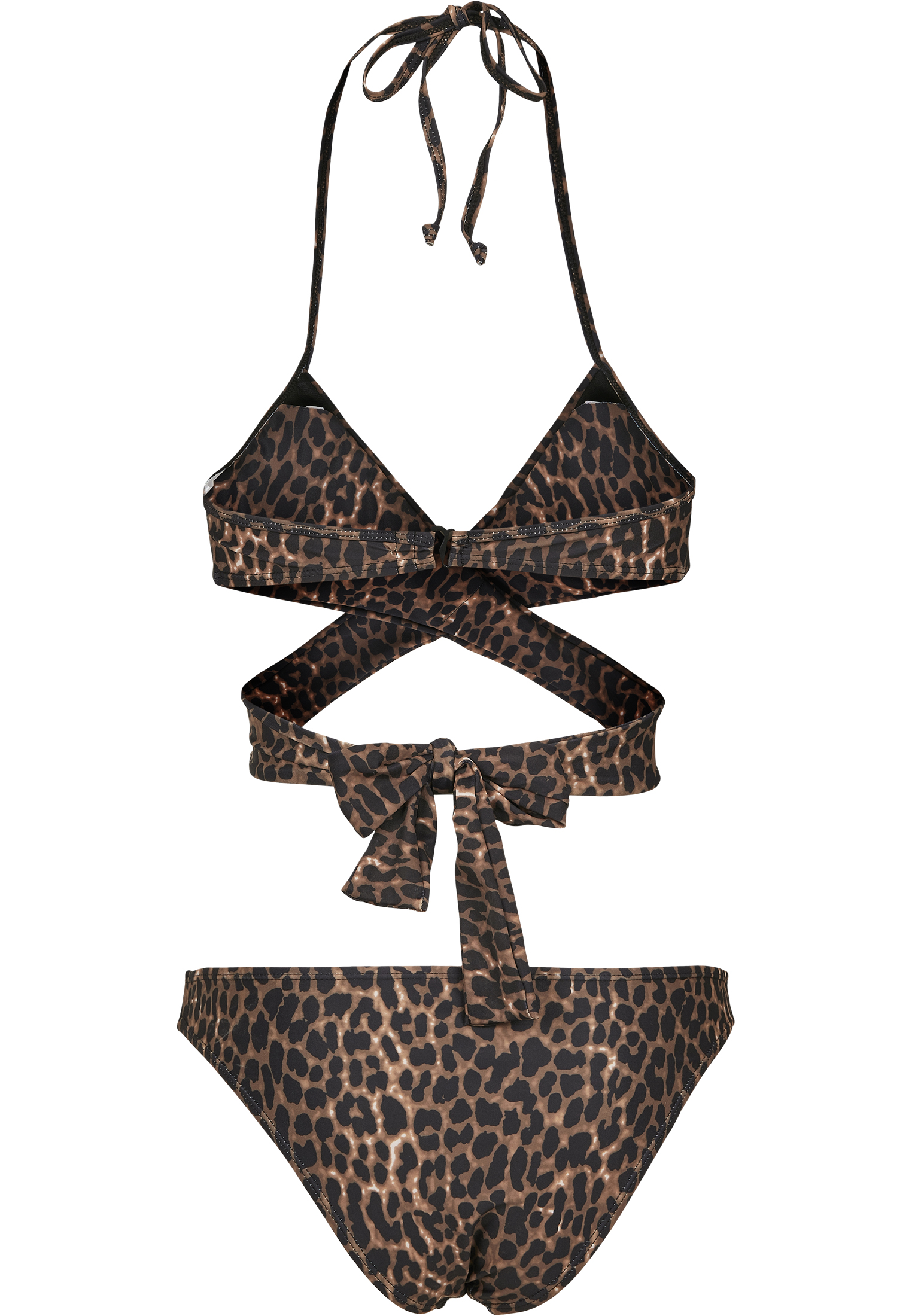 Ladies Draped Pattern Bikini - related product back image 10