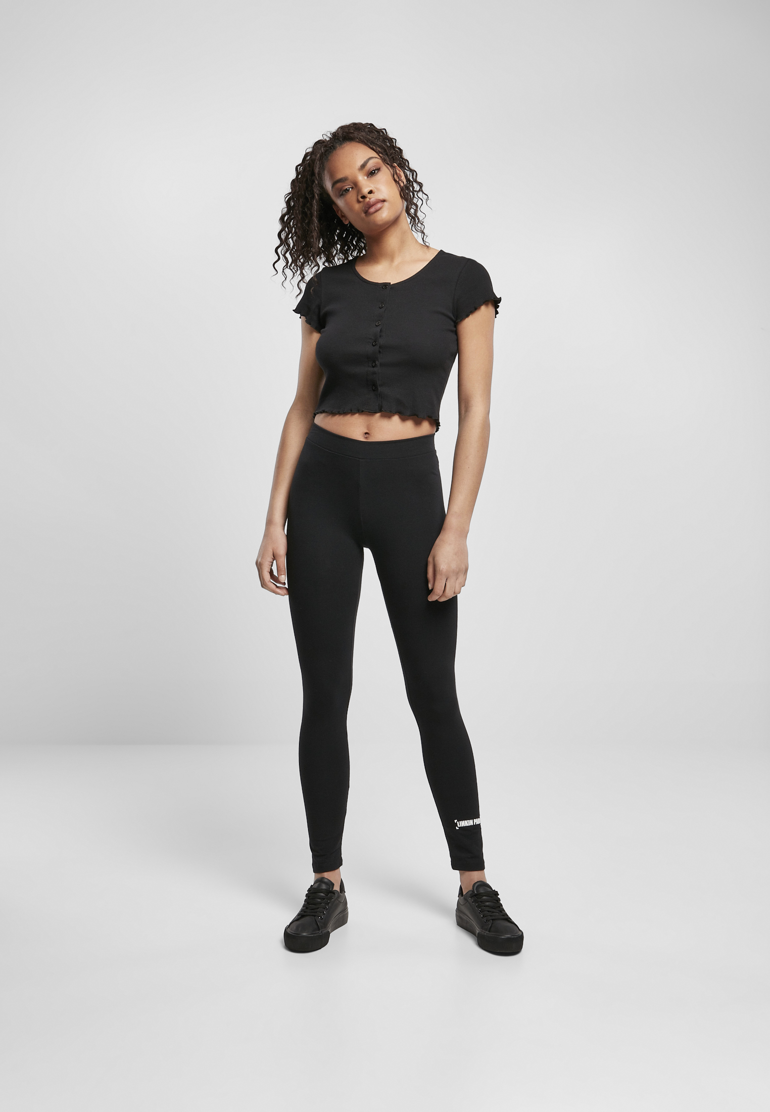 Ladies Linkin Park Small Logo Leggings - related product back image 5