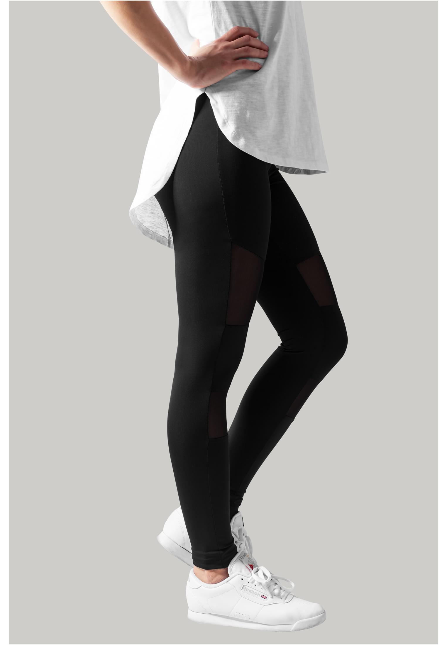 Ladies Tech Mesh Leggings - related product back image 7