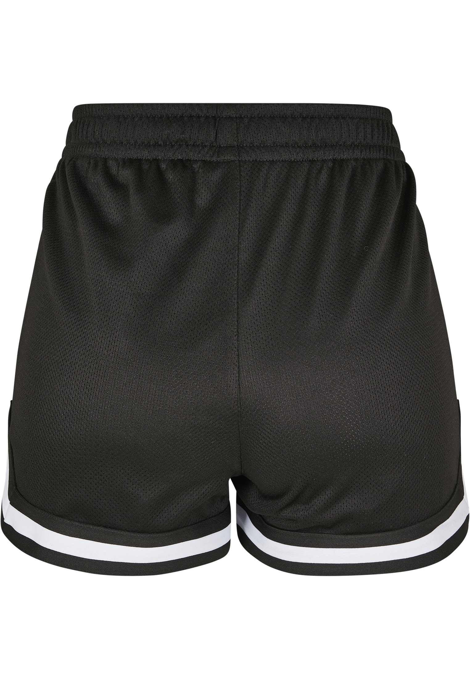 Ladies Stripes Mesh Hot Pants - related product back image 3