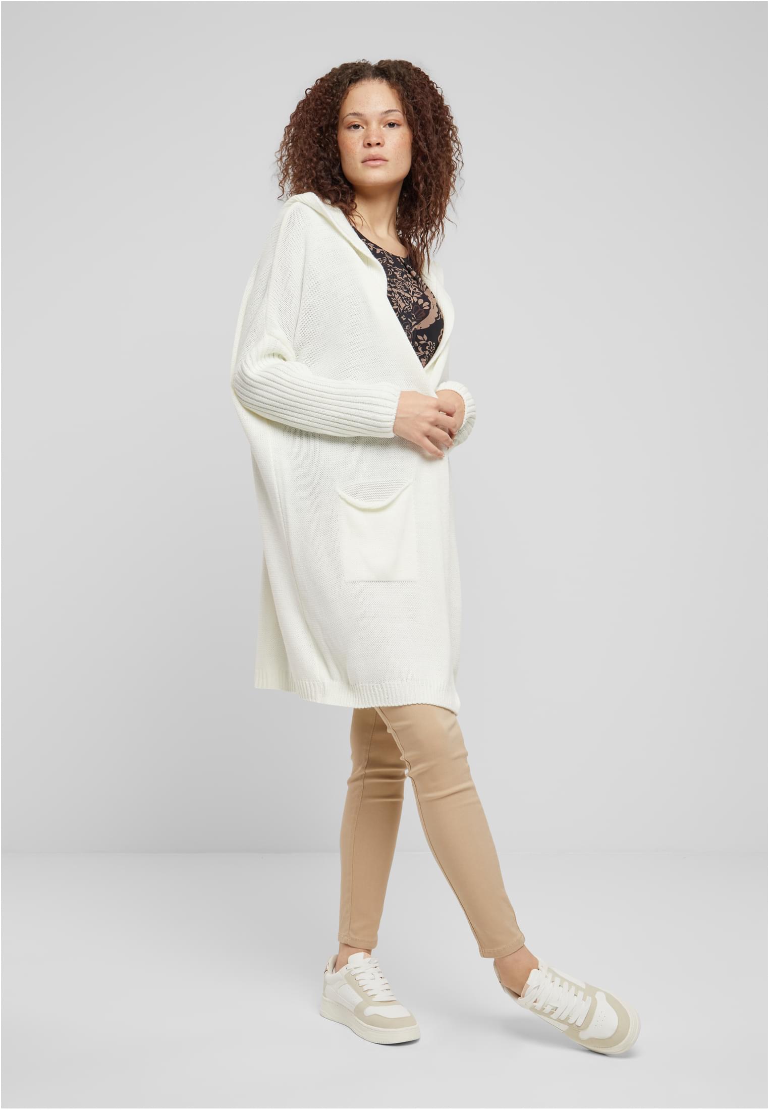 Cloud5ive Damen Strickjacke Cardigan mit Simply Love Live Print white L - variant image 4