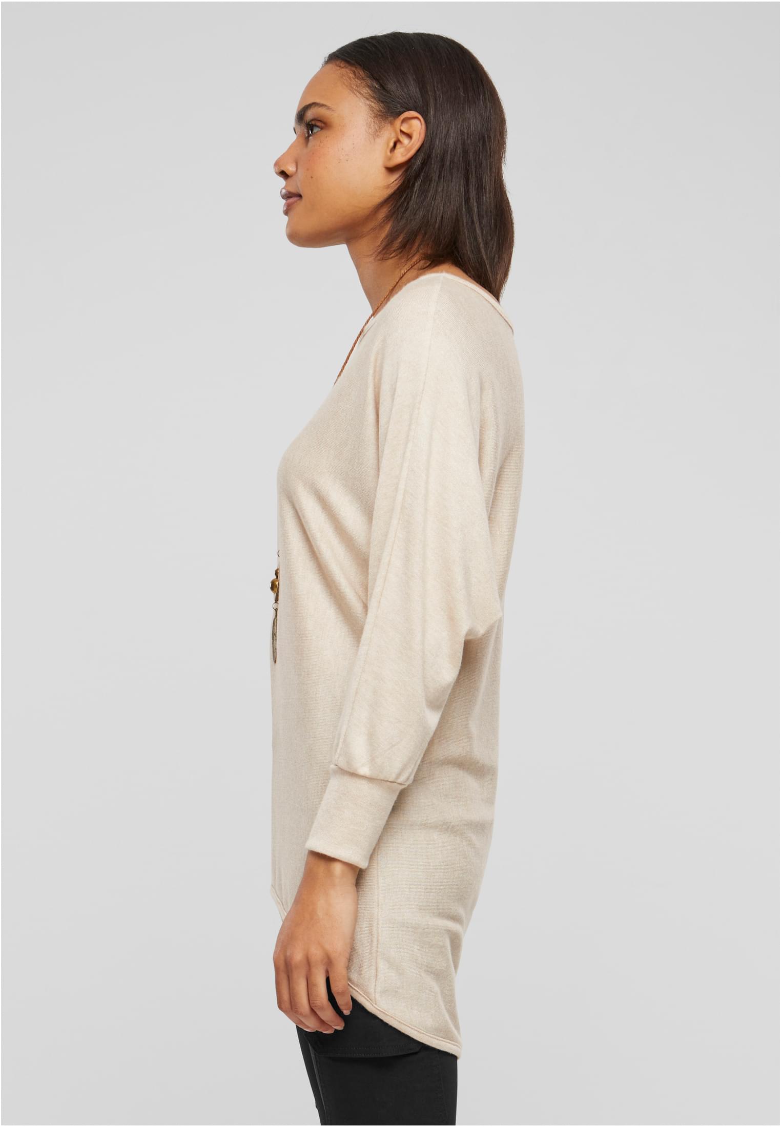Cloud5ive Damen Shirt mit Fledermausärmeln inkl. Kette - related product back image 2