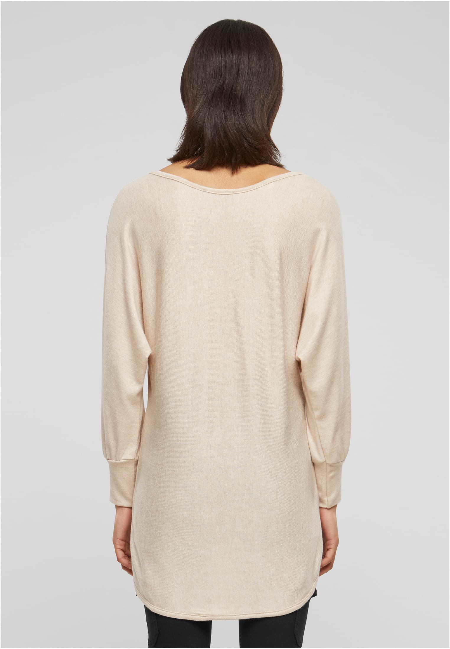 Cloud5ive Damen Shirt mit Fledermausärmeln inkl. Kette beige L - variant image 2
