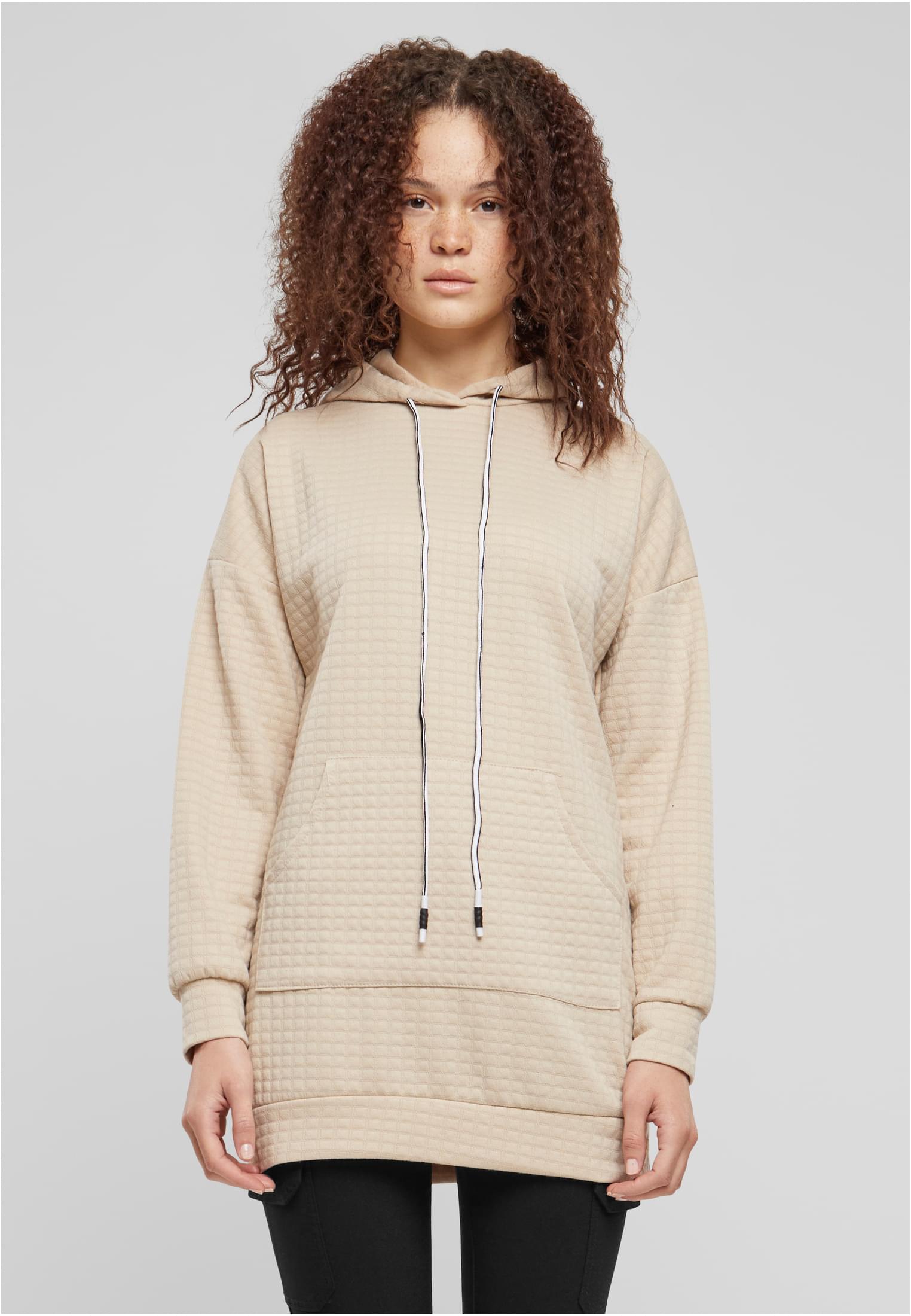 Cloud5ive Damen Hoodie mit Diamond Strukturmuster und Kängurutasche - related product front image 3