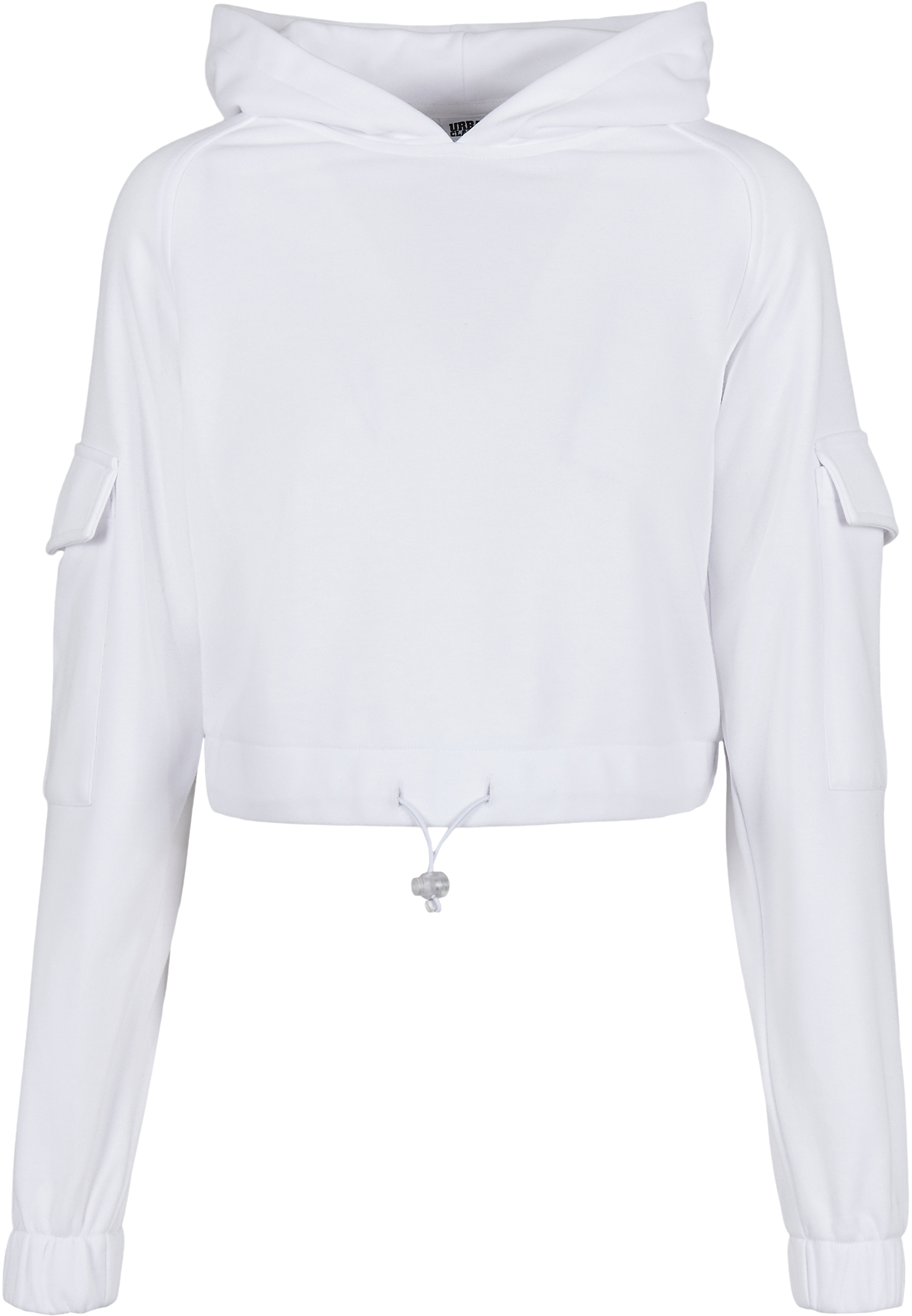 Ladies Short Worker Hoody white L - variant image 5