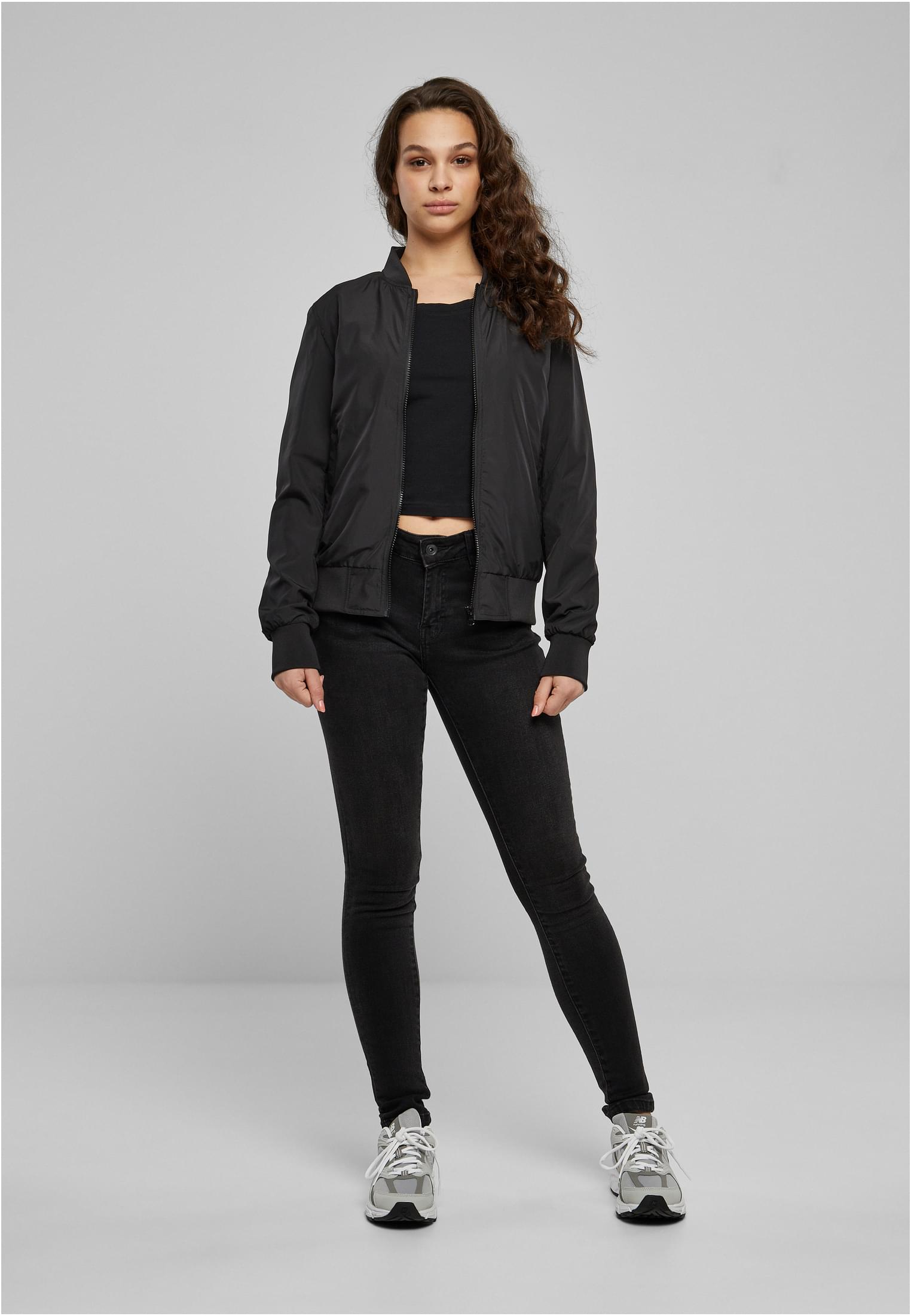 Ladies Light Bomber Jacket black 3XL - variant image 4