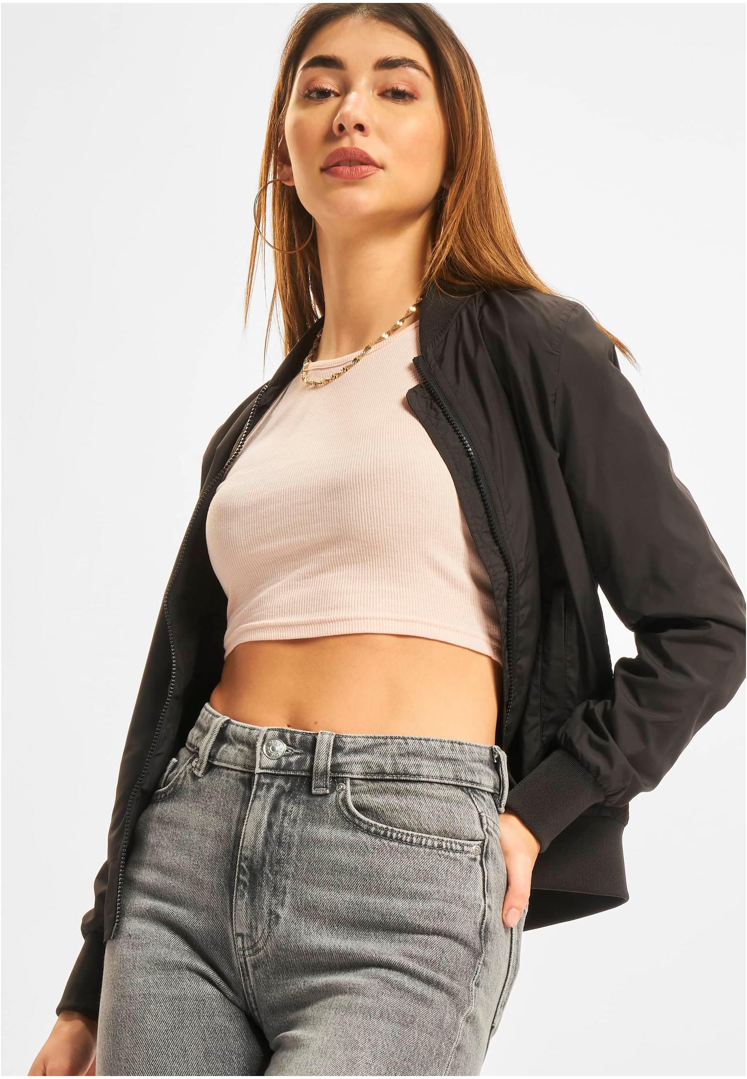 Ladies Light Bomber Jacket black 3XL - variant image 5