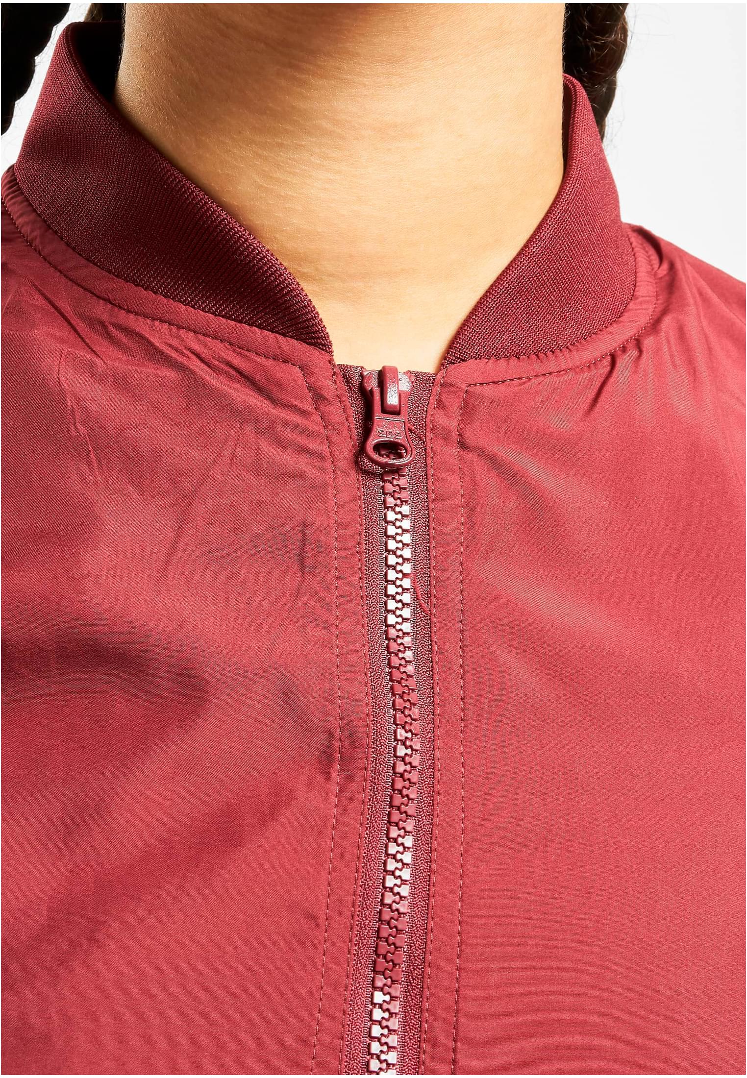 Ladies Light Bomber Jacket burgundy 3XL - variant image 7