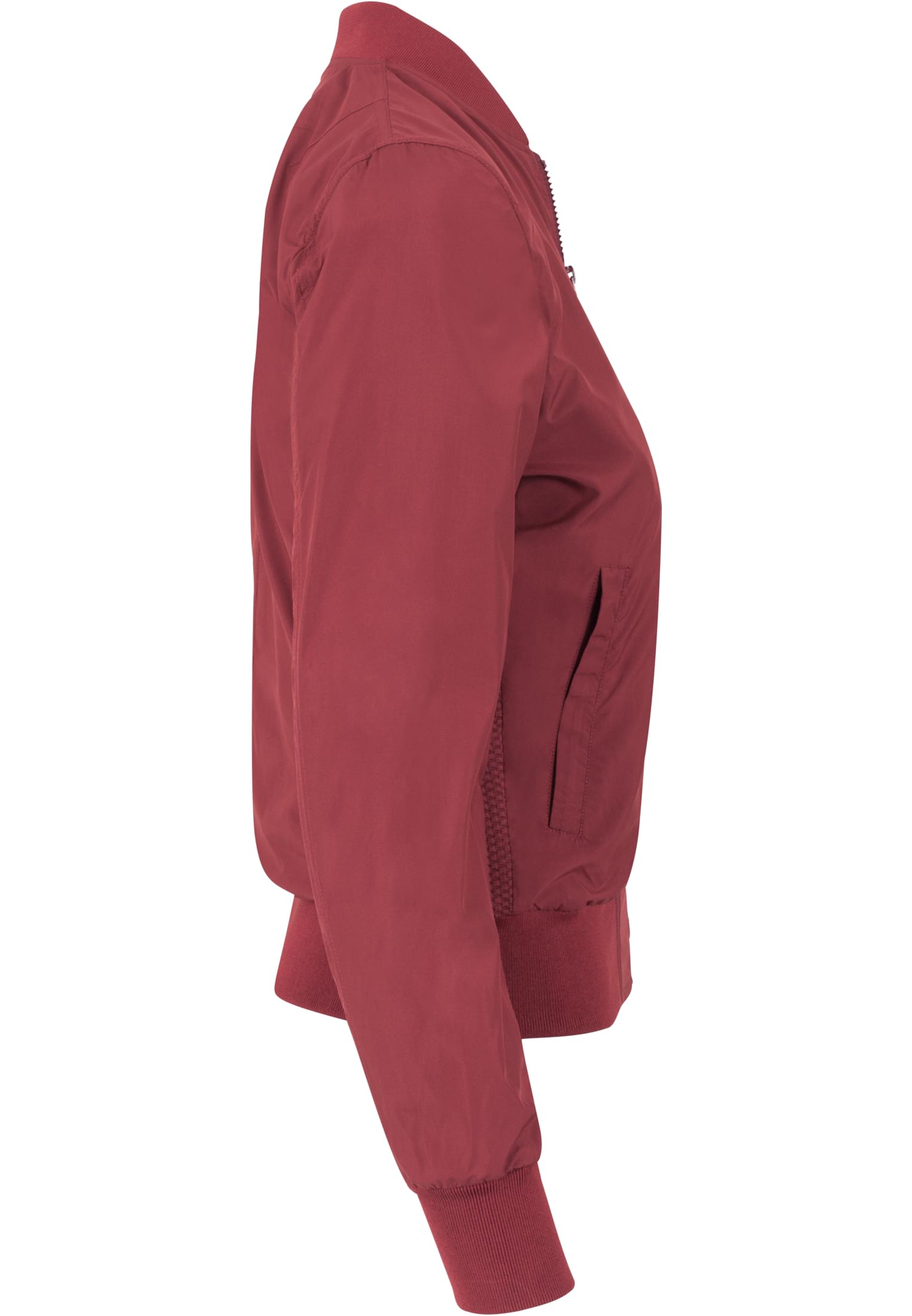 Ladies Light Bomber Jacket burgundy 3XL - variant image 10