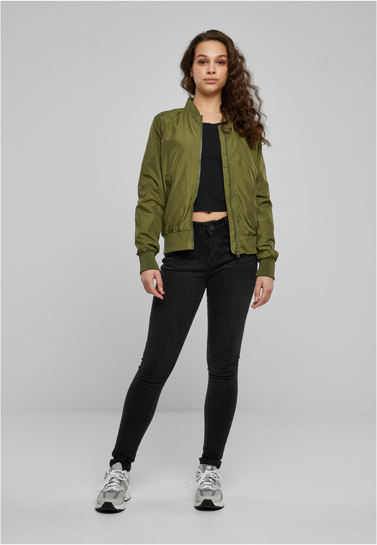Ladies Light Bomber Jacket olive 3XL - variant image 4