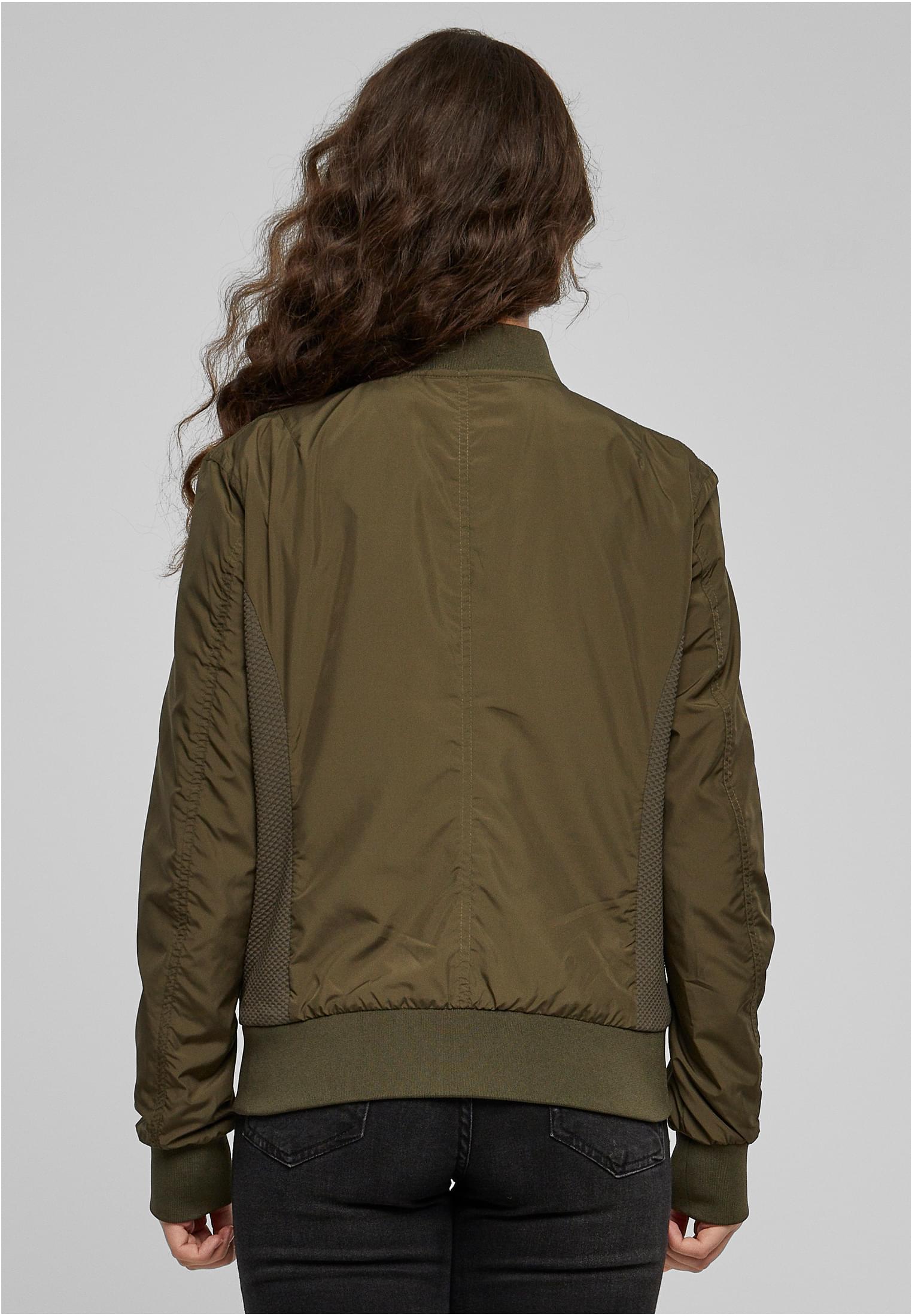 Ladies Light Bomber Jacket dark olive 3XL - variant image 2