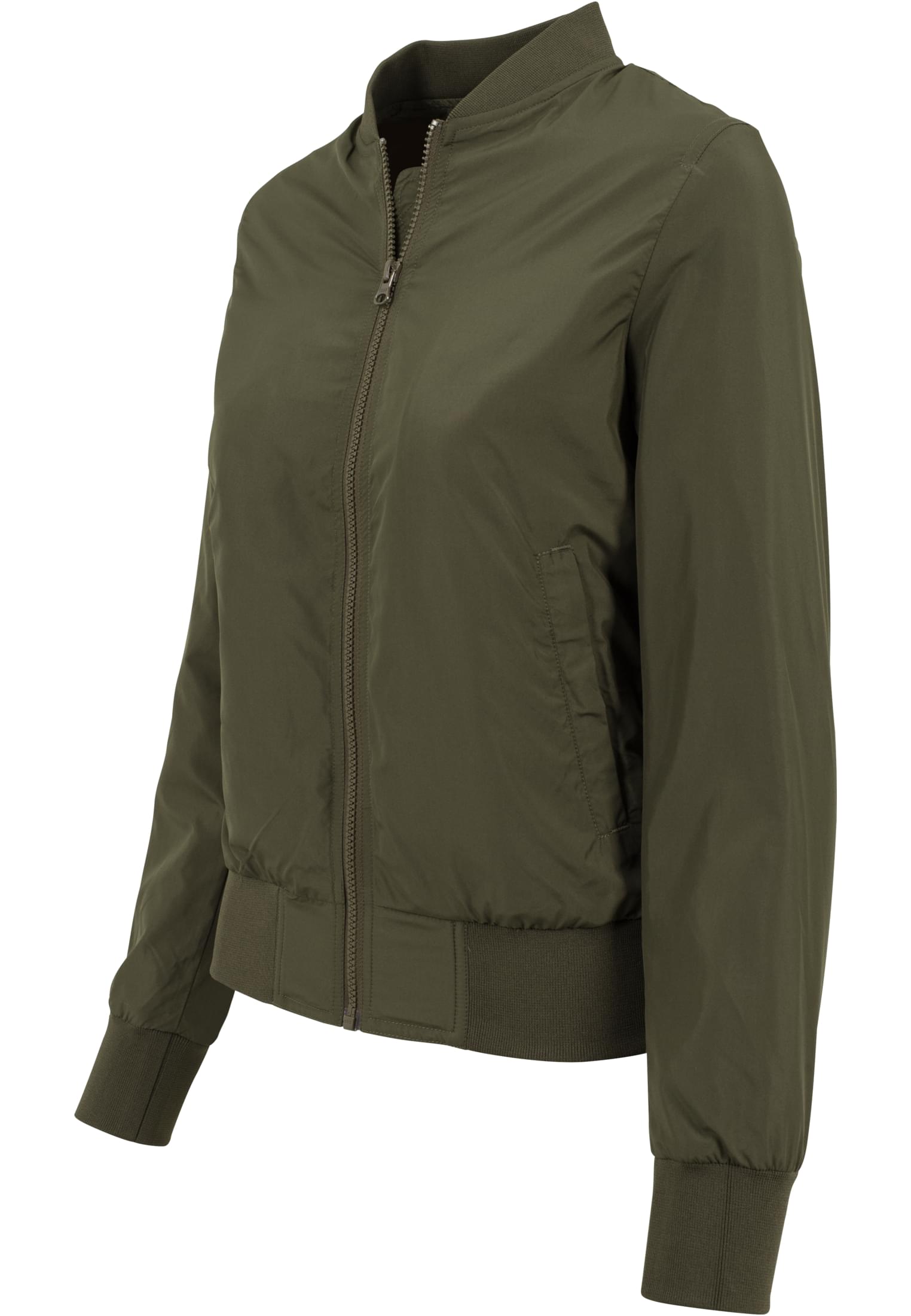 Ladies Light Bomber Jacket dark olive 3XL - variant image 12