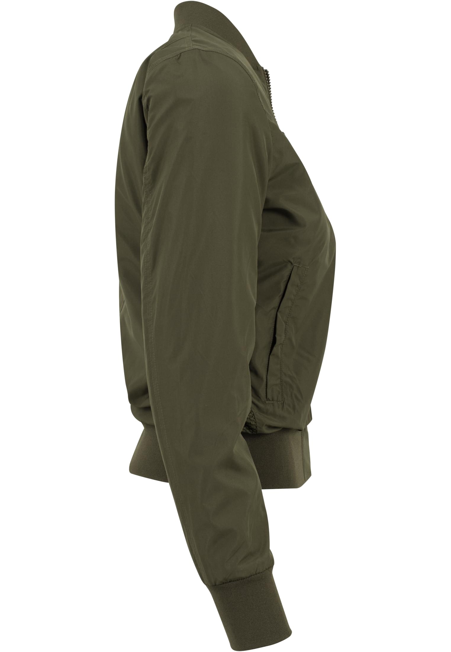 Ladies Light Bomber Jacket dark olive 3XL - variant image 11