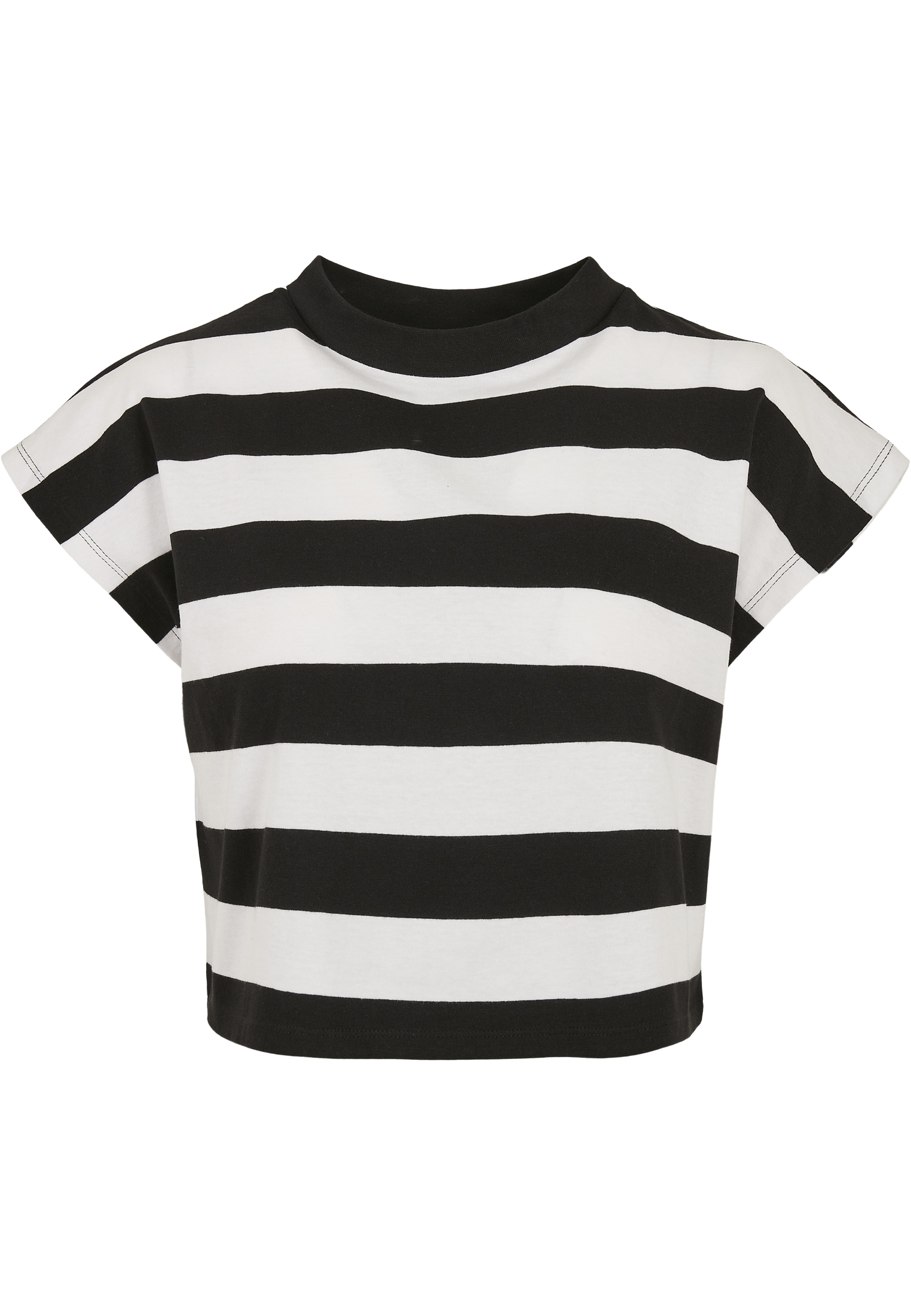 Ladies Stripe Short Tee 2-Pack noir/blanc + noir L
 - variant image 4