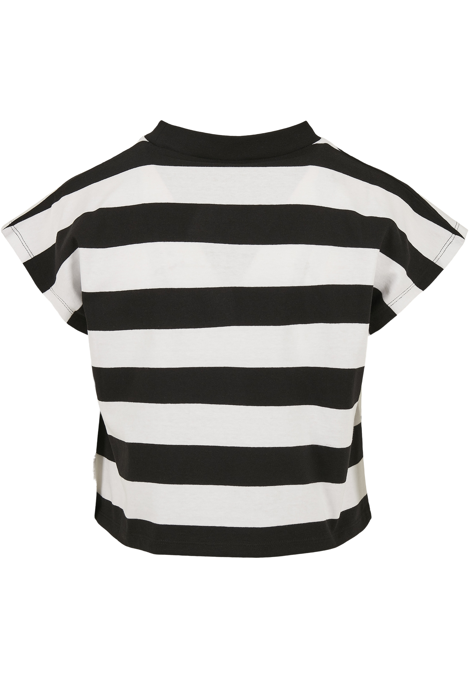 Ladies Stripe Short Tee 2-Pack noir/blanc + noir L
 - variant image 5
