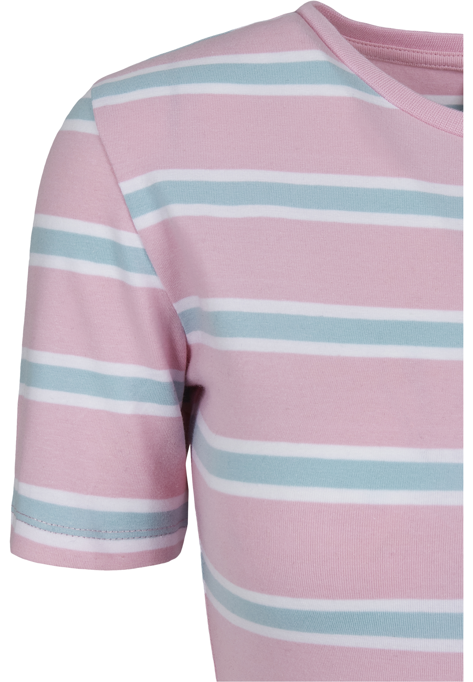 Ladies Stretch Stripe Dress girlypink/oceanblue L - variant image 7