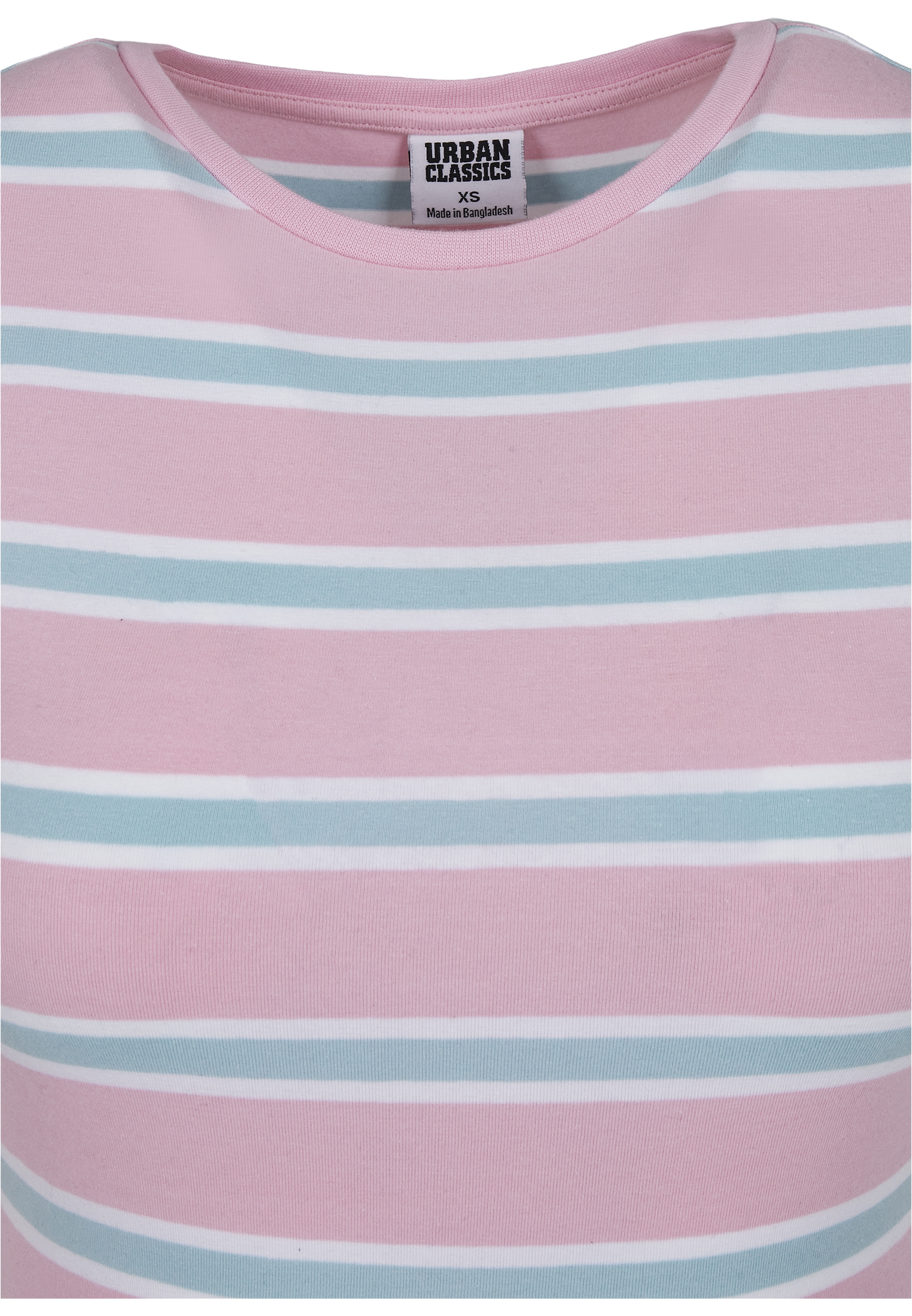 Ladies Stretch Stripe Dress girlypink/oceanblue L - variant image 8