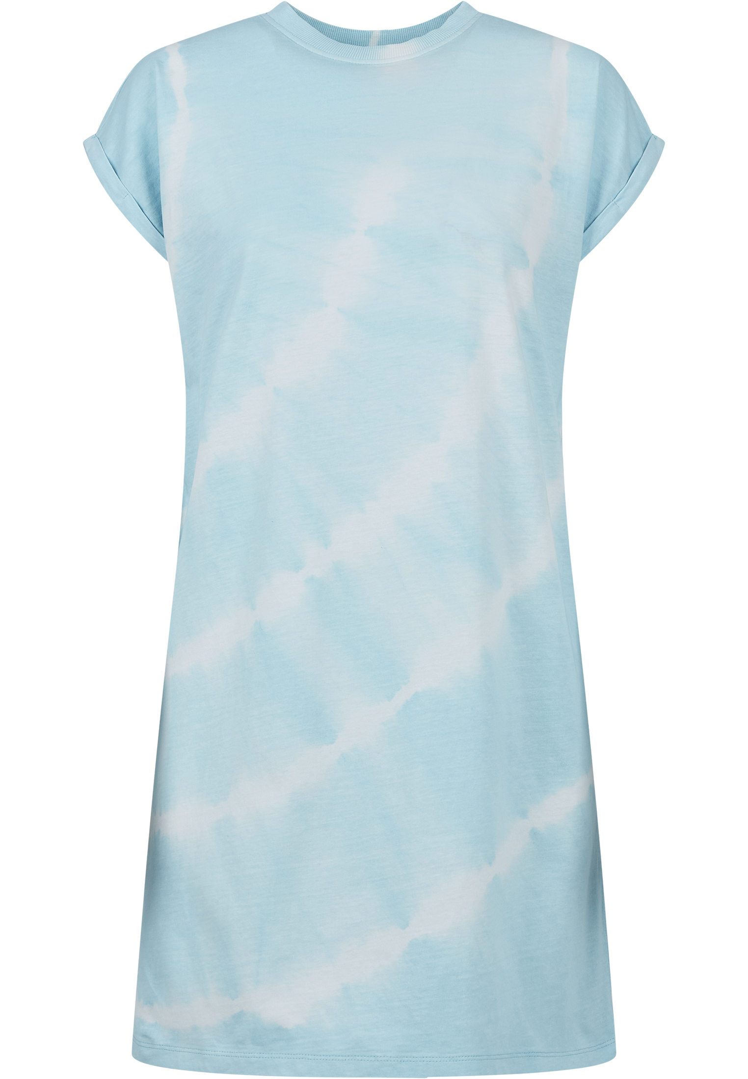 Ladies Tie Dye Dress aquablue 3XL - variant image 5