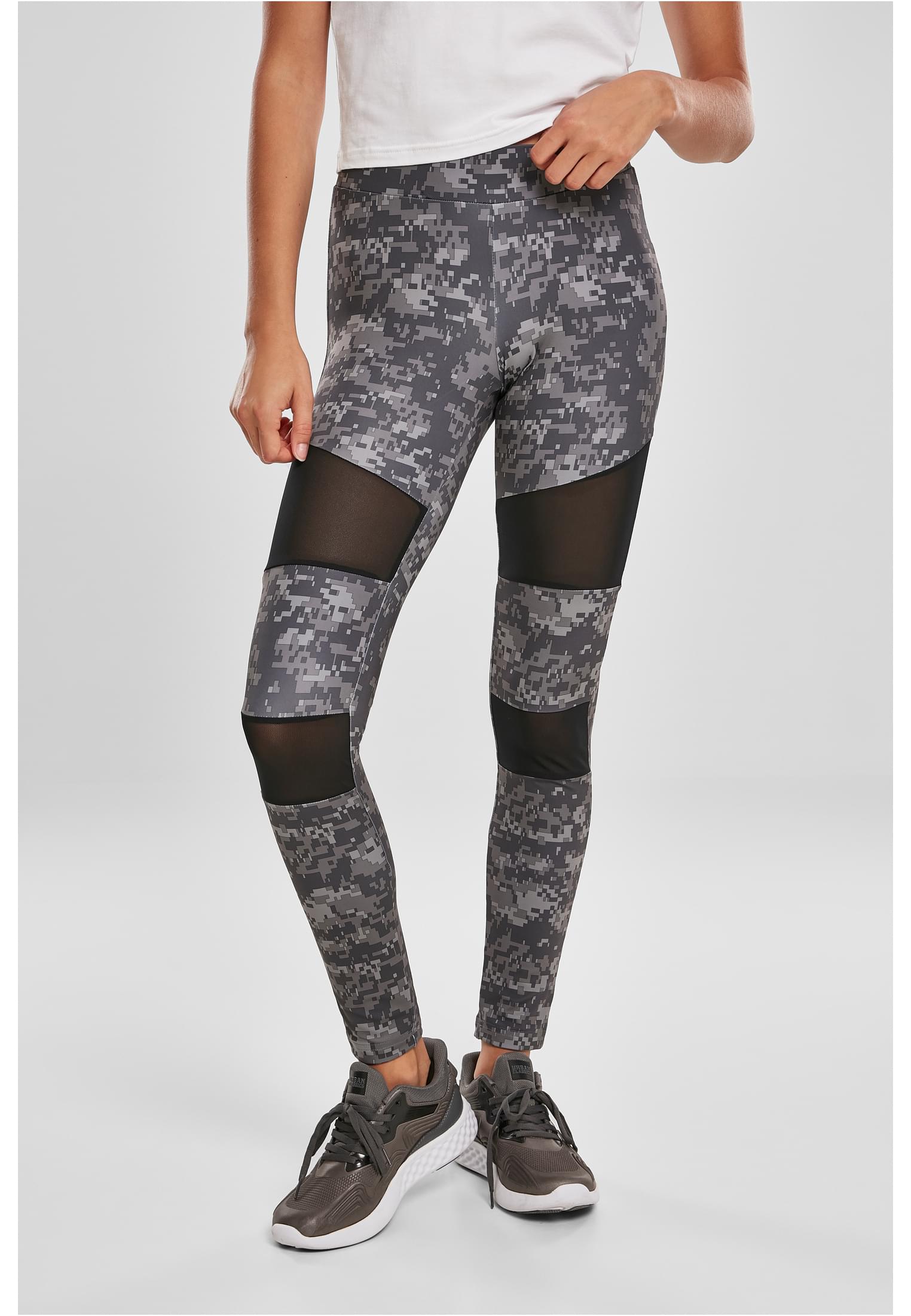 Ladies Camo Tech Mesh Leggings dark digital camo 3XL - alternate variant 5