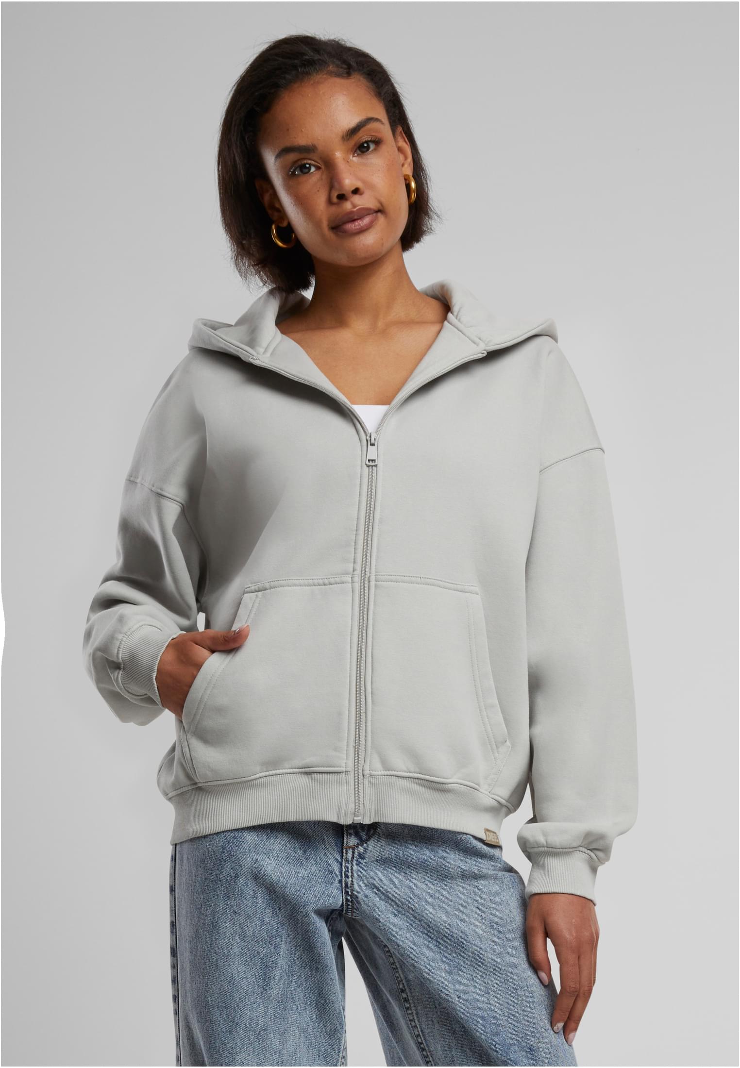 DEF Zip Hoody grey washed XL - alternate variant 2