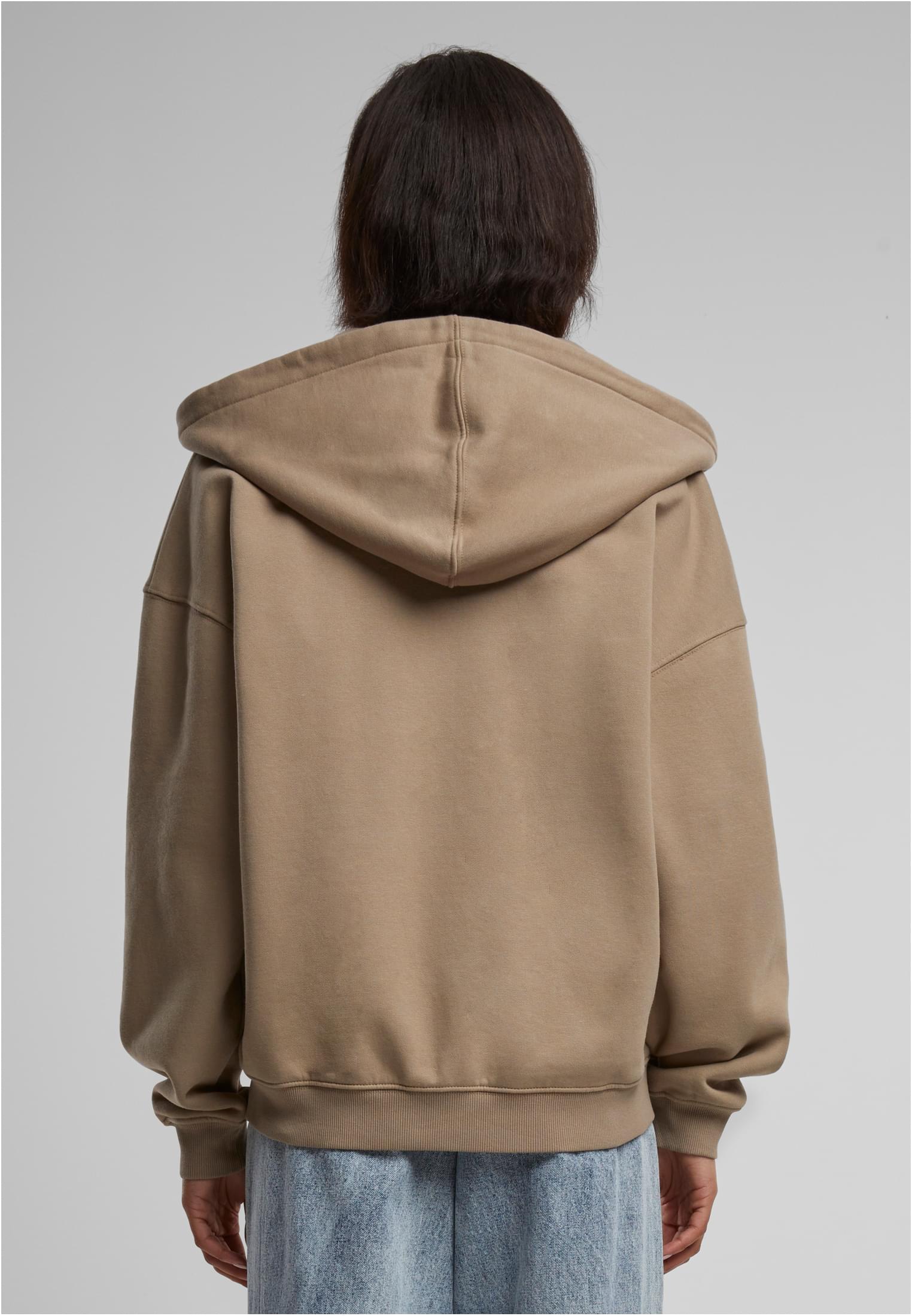 DEF Zip Hoody brown washed01 L - variant image 1