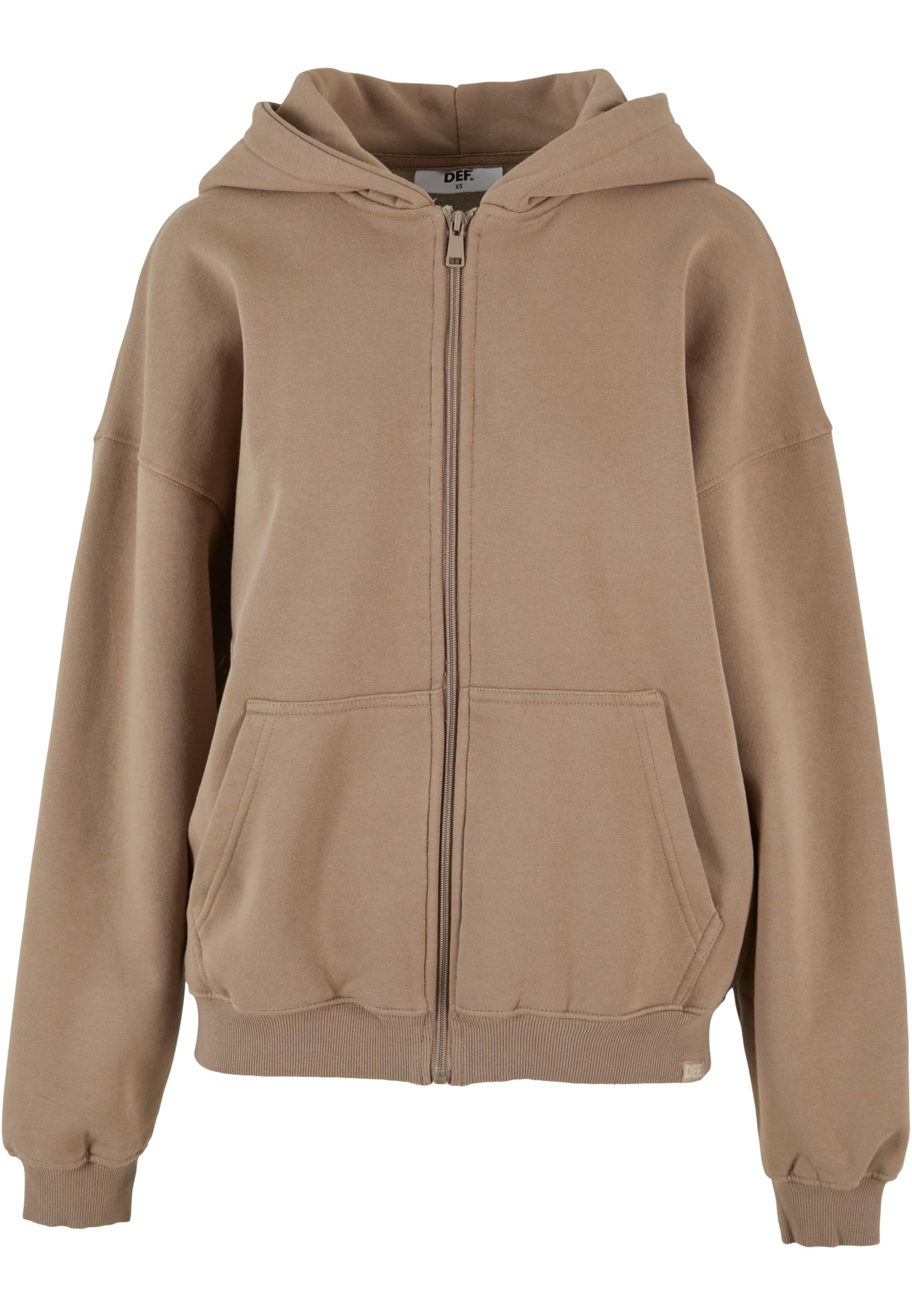 DEF Zip Hoody brown washed01 L - variant image 3