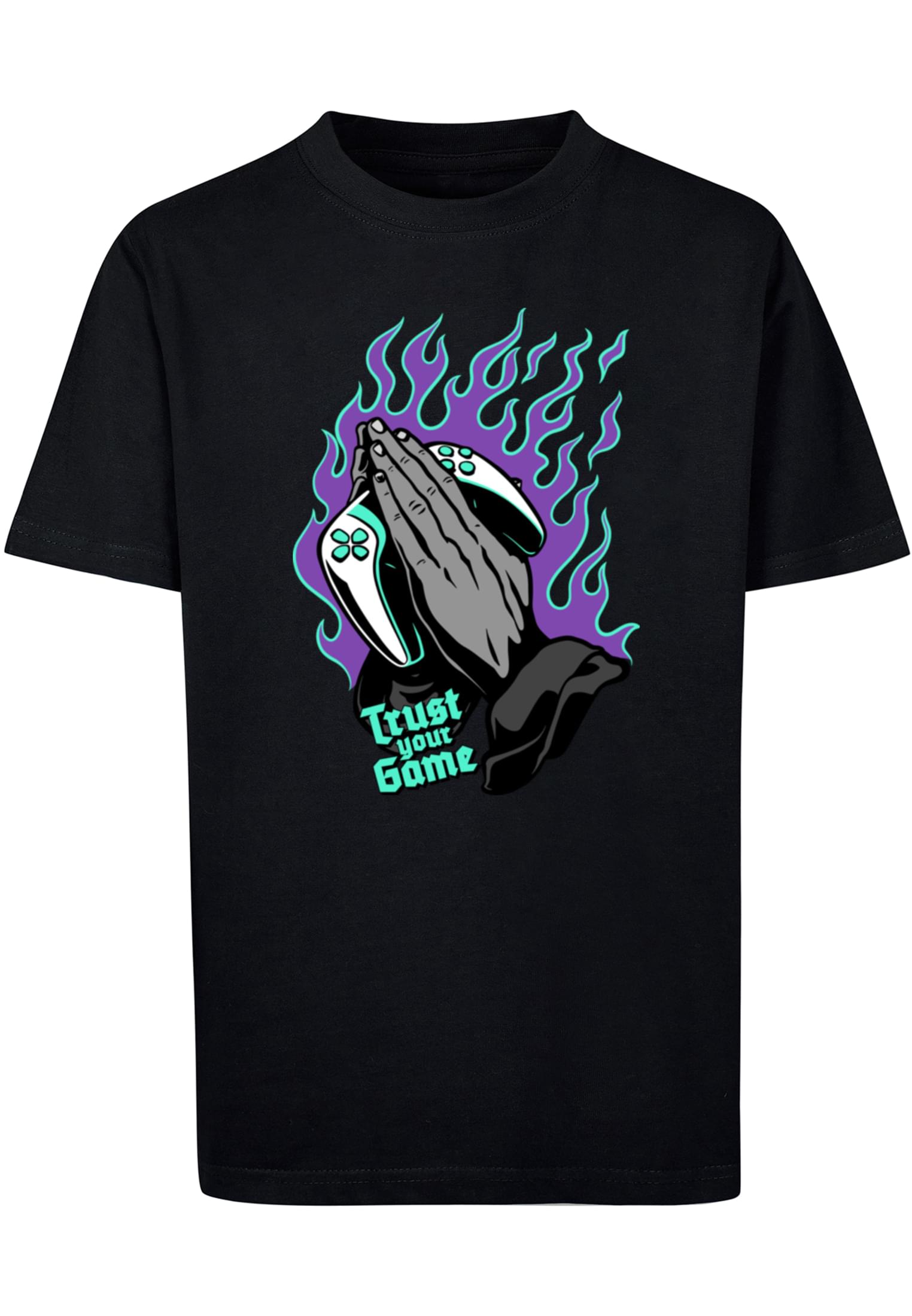 Niños Confía Tu Juego Camiseta negra 110/116
 - alternate variant 1
