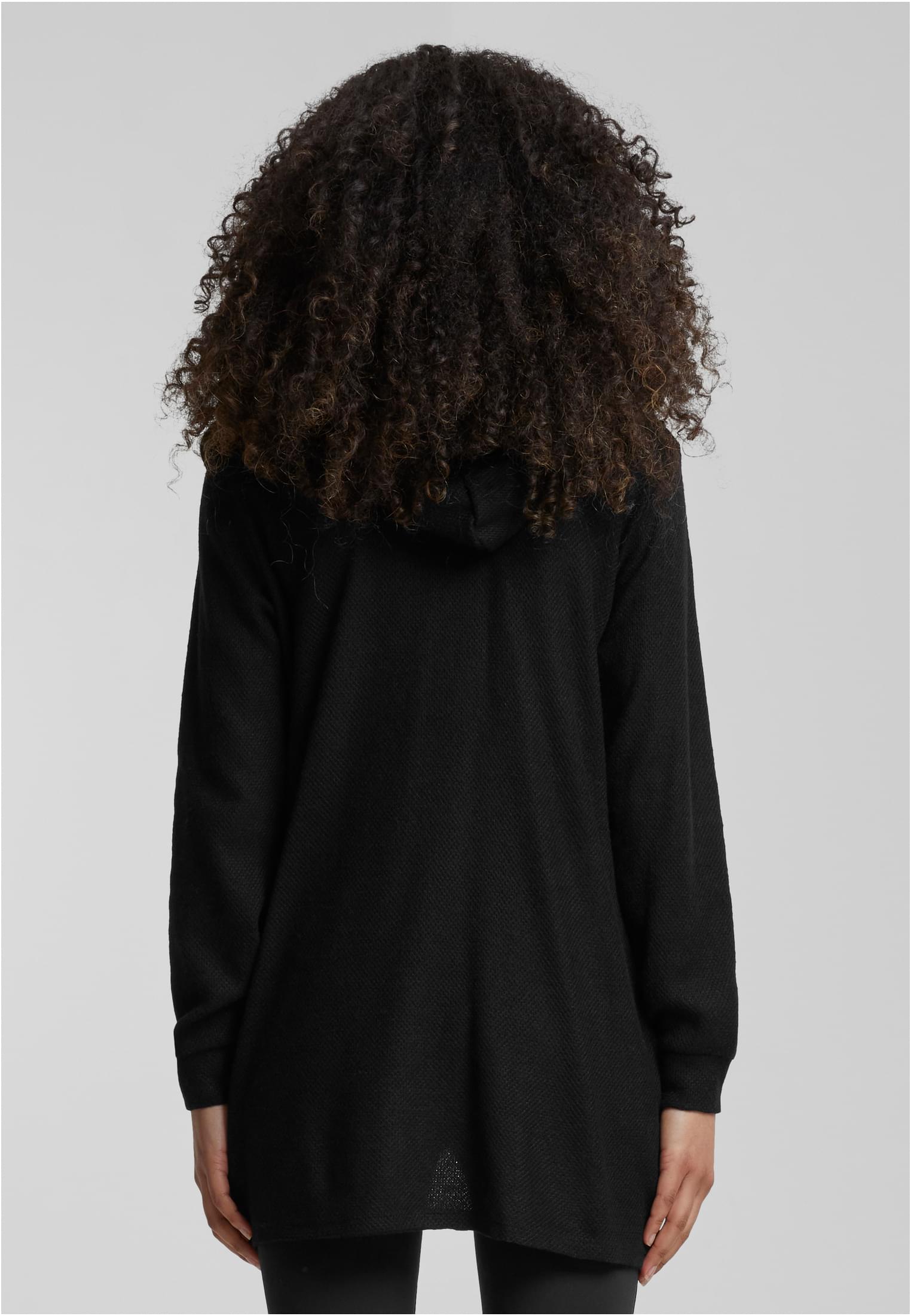 Cloud5ive Damen leichter Struktur Cardigan mit Kapuze & 2-Pockets - related product back image 5