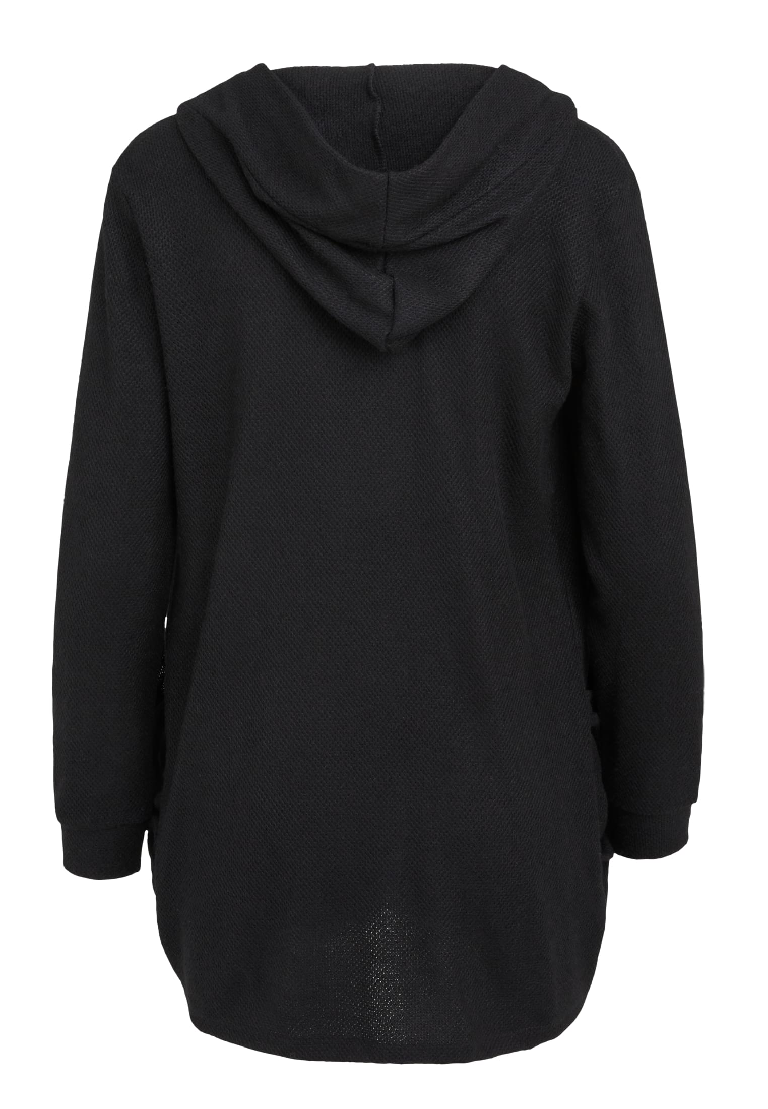 Cloud5ive Damen leichter Struktur Cardigan mit Kapuze & 2-Pockets - related product back image 5