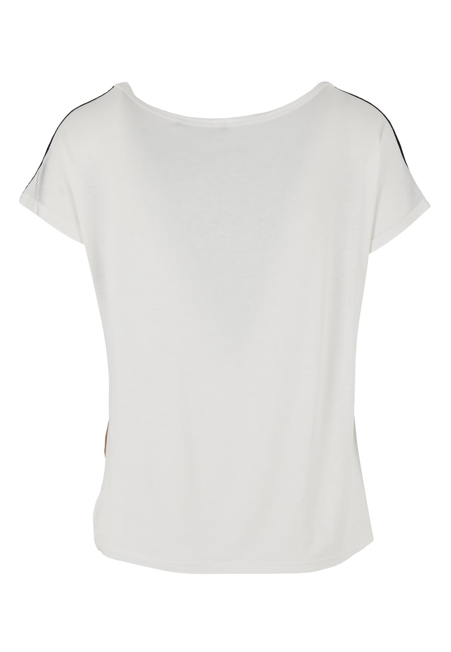 Cloud5ive Damen Viskose Colorblock T-Shirt camel brown/black L
 - variant image 4