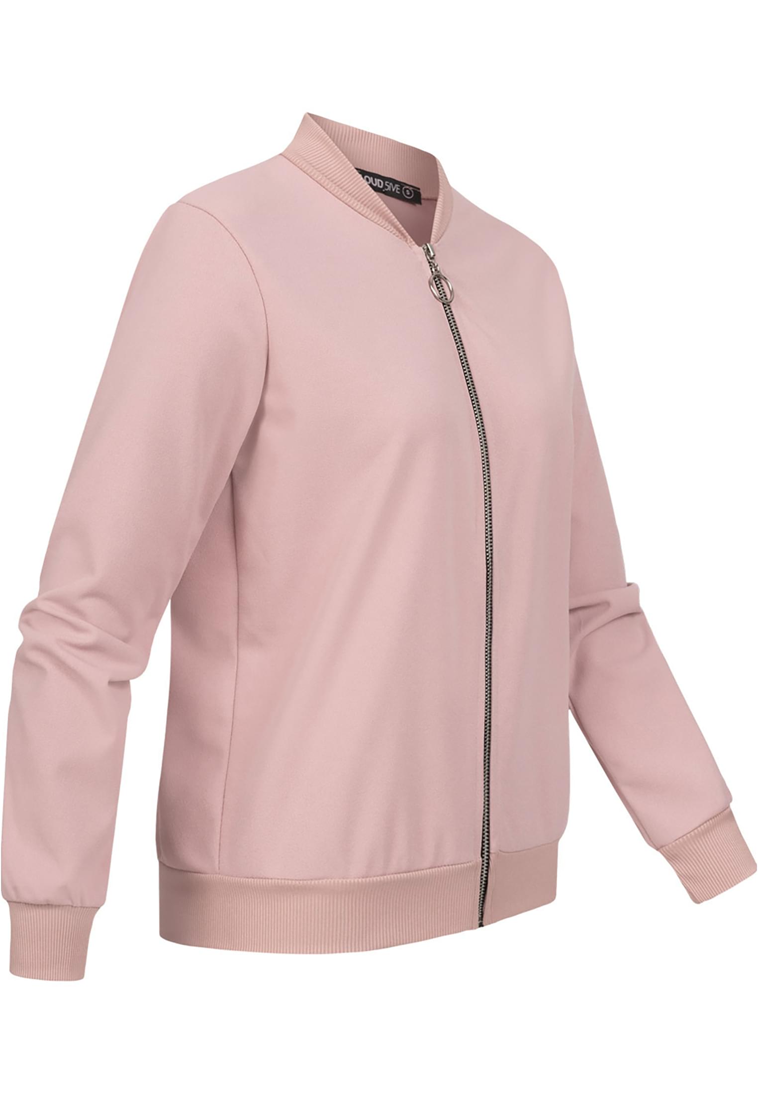 Cloud5ive Damen Bomberjacke Blouson old rose L - variant image 5