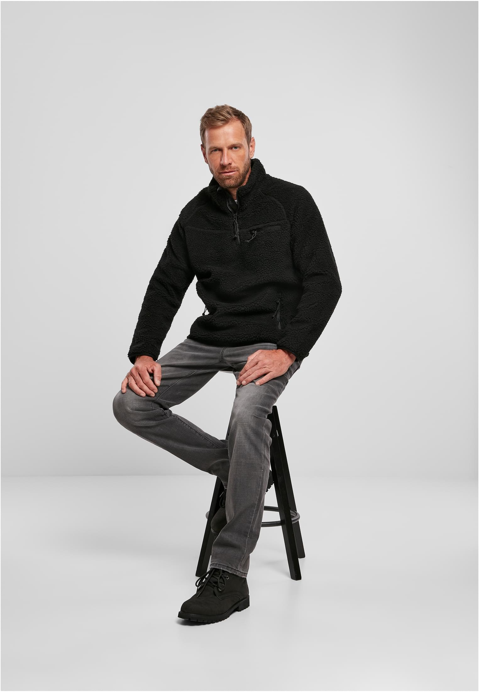 Teddyfleece Troyer negro 3XL
 - variant image 4