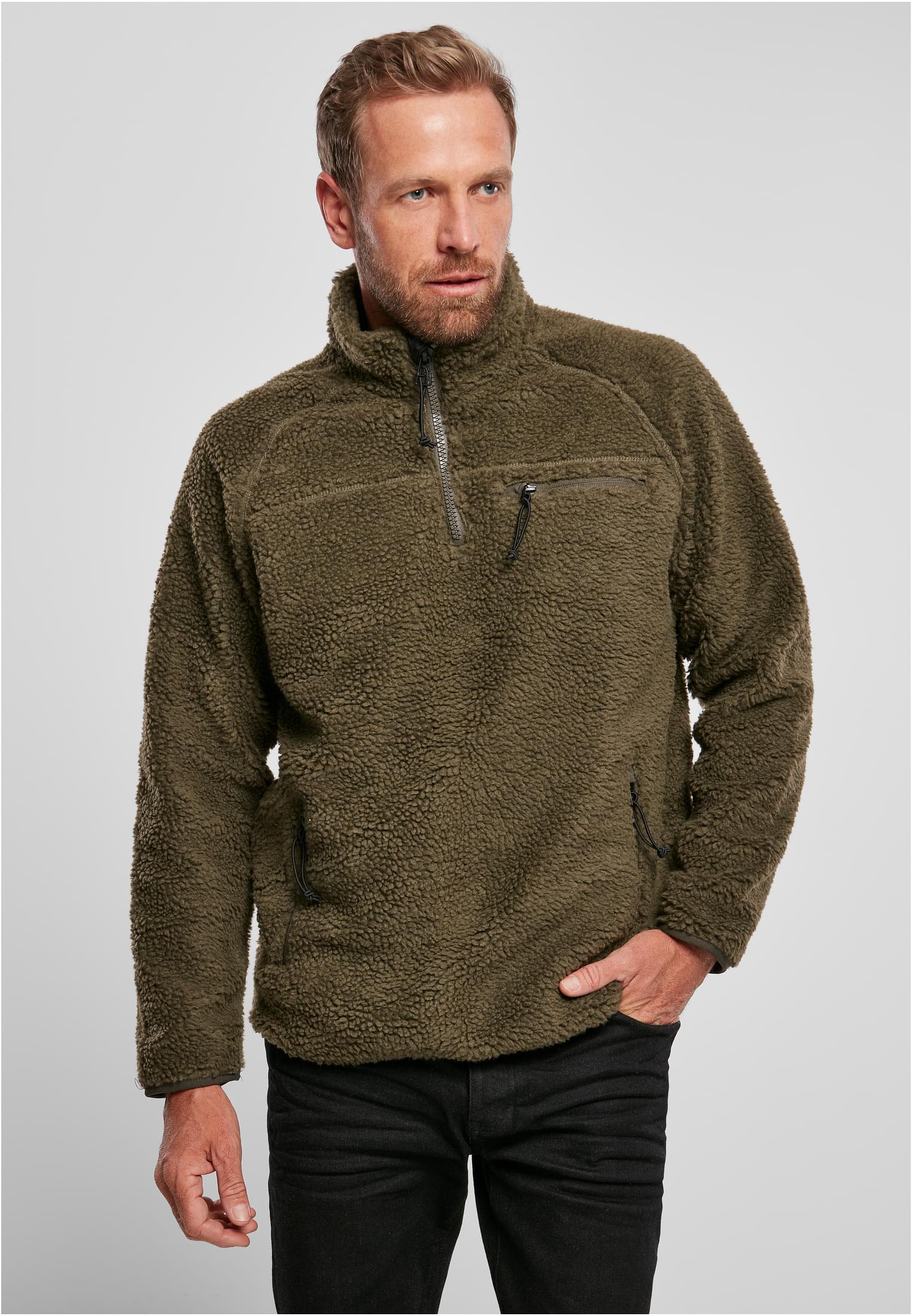 Teddyfleece Troyer olivo 3XL
 - alternate variant 3