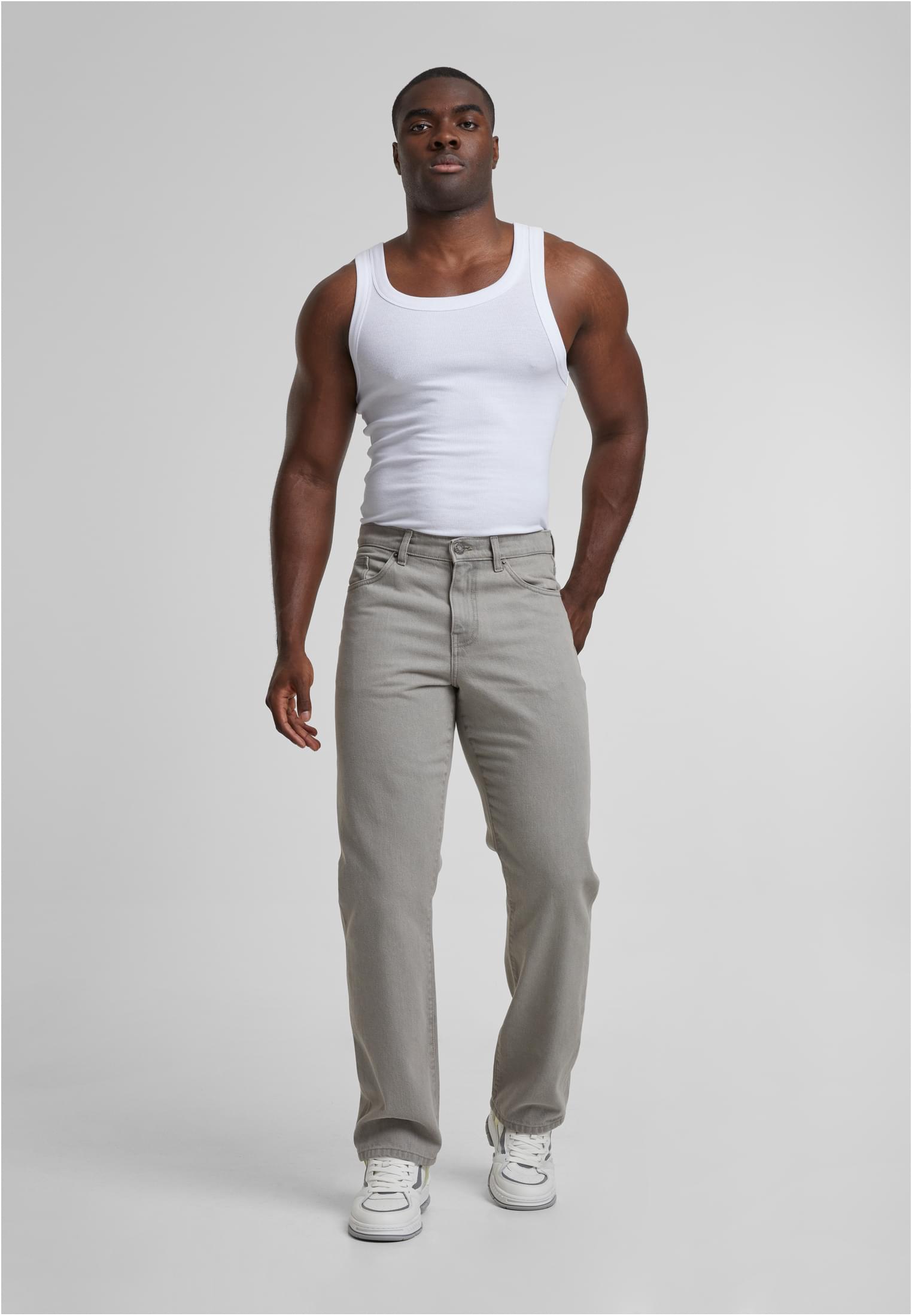 Straight Fit Denim - back