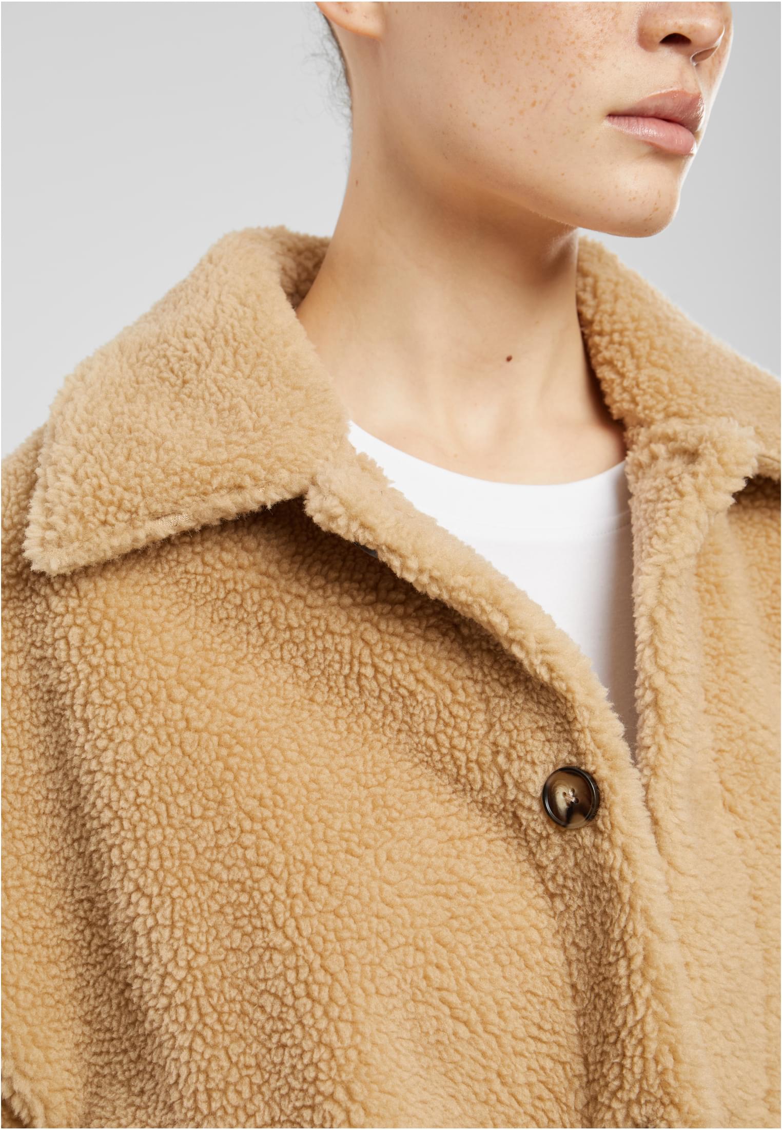 Femmes Veste Sherpa Boutonné Beige Union L
 - variant image 5