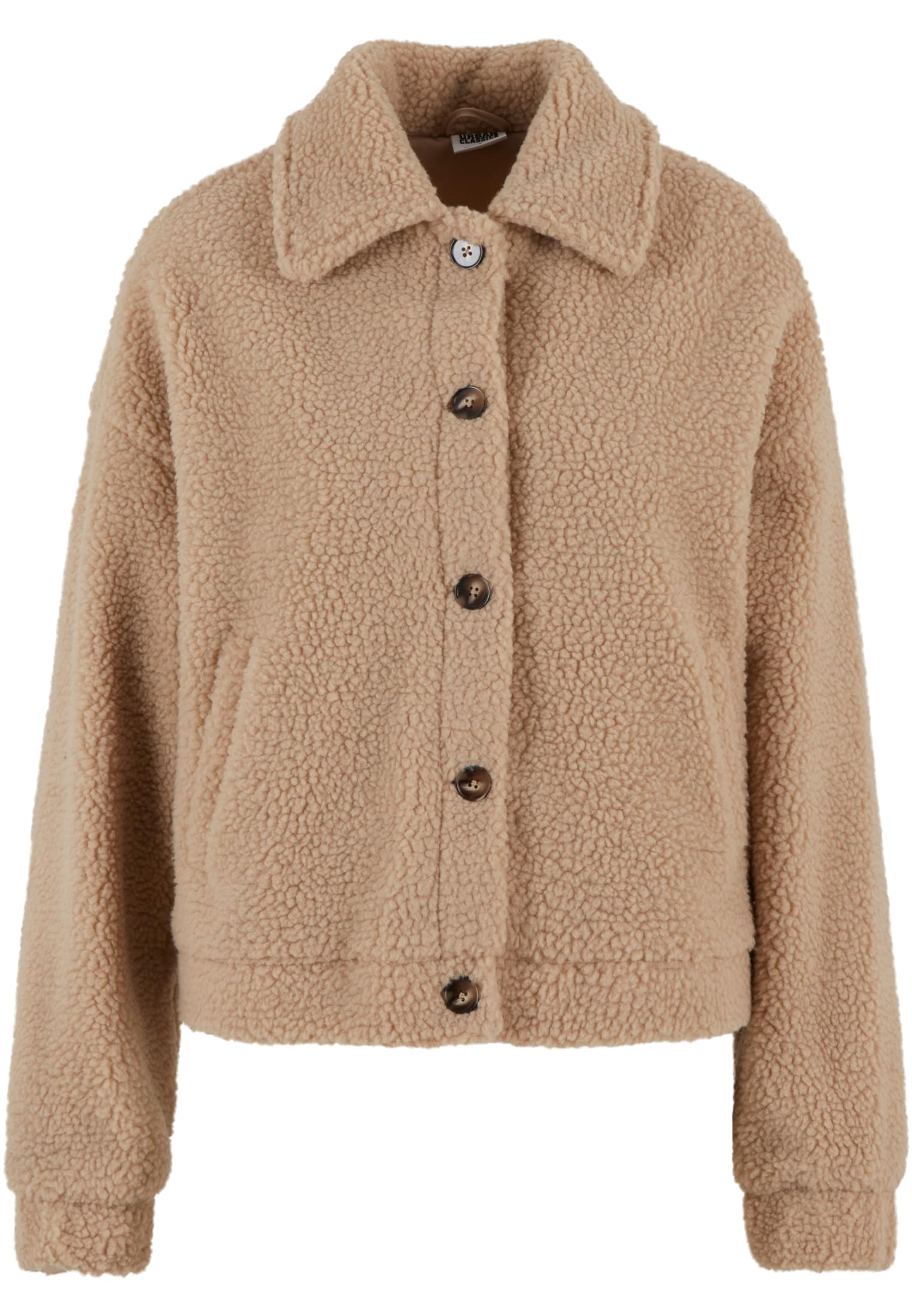 Femmes Veste Sherpa Boutonné Beige Union L
 - variant image 7