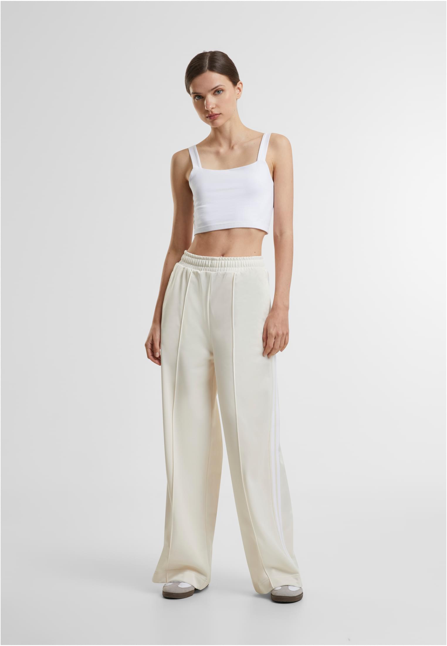 Ladies Pin Tuck Track Pants whitesand 3XL - variant image 4