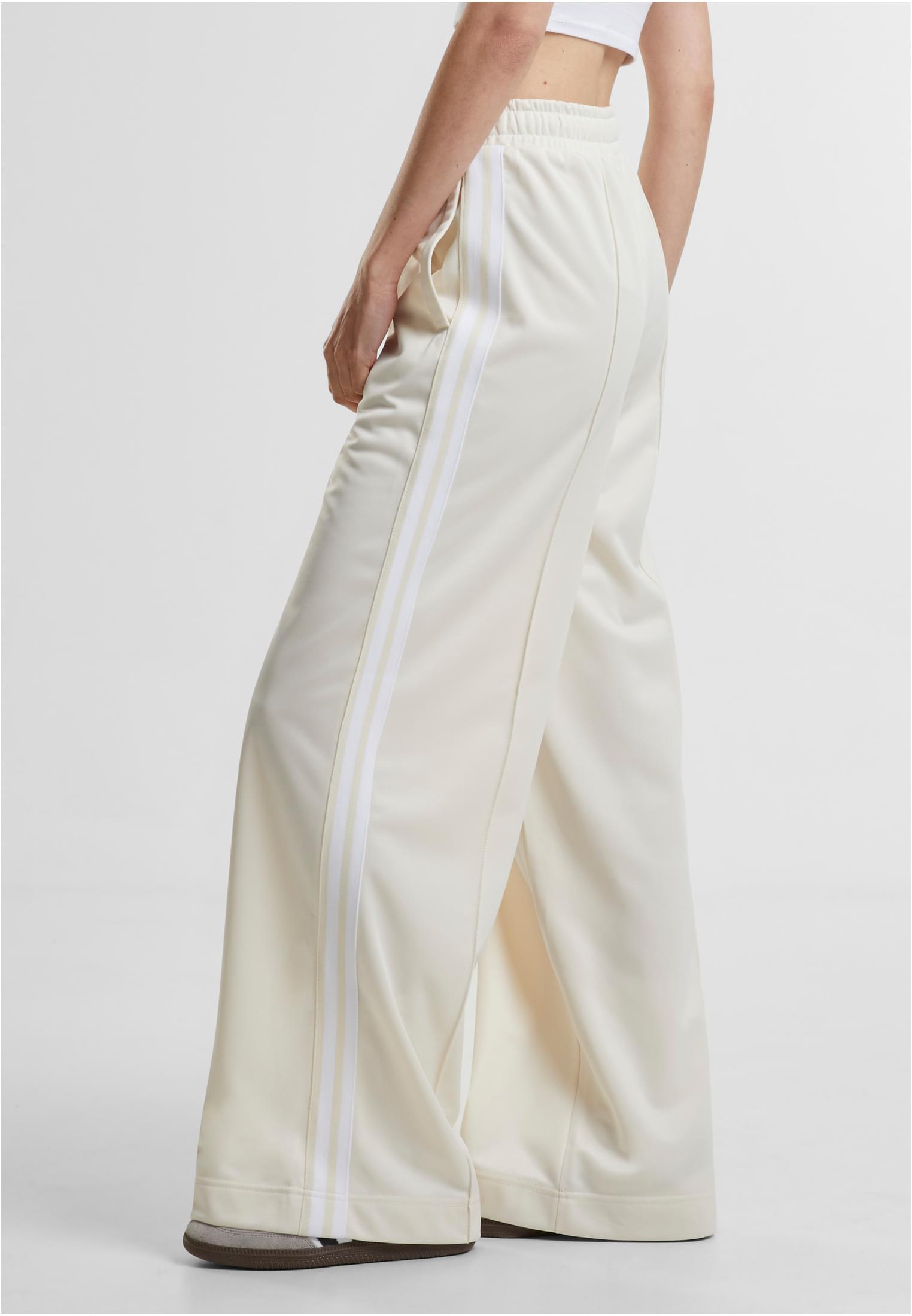 Ladies Pin Tuck Track Pants whitesand 3XL - variant image 1