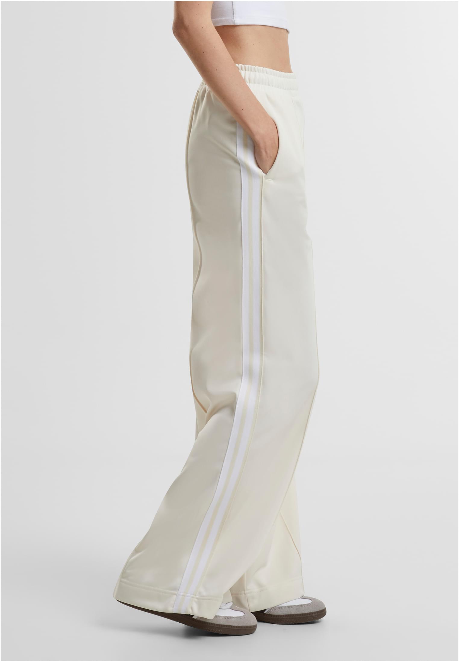 Ladies Pin Tuck Track Pants whitesand 3XL - variant image 3
