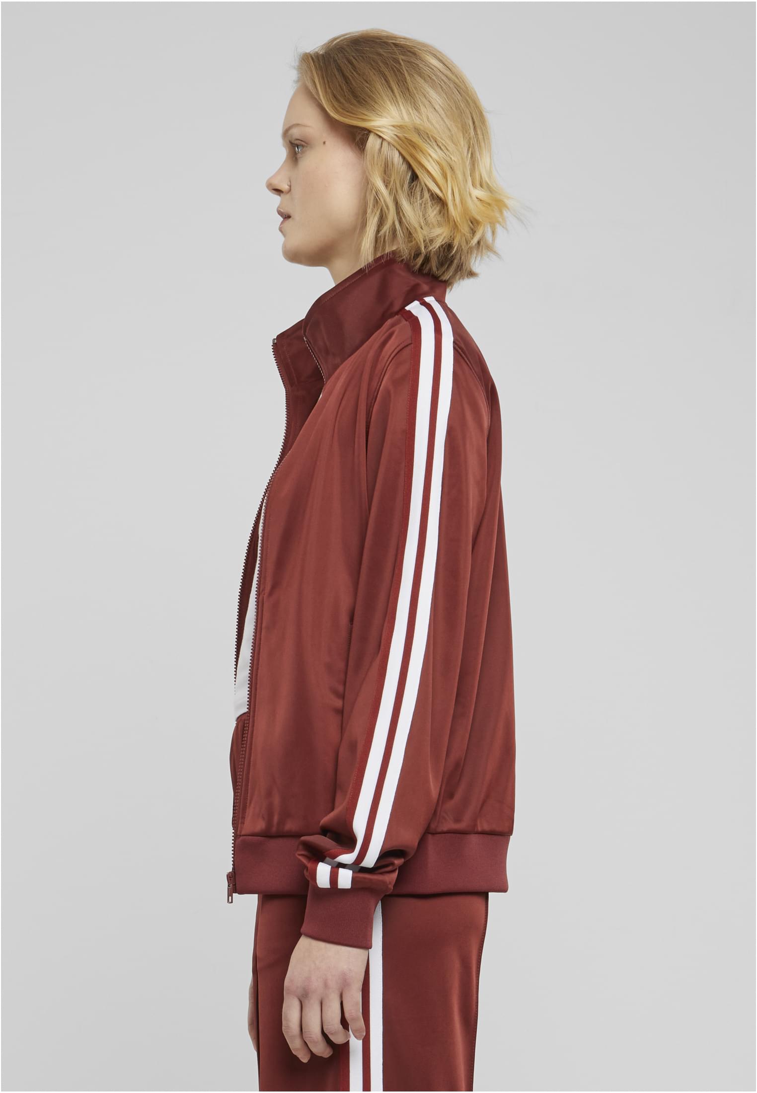 Ladies Retro Track Jacket darkrust 3XL - variant image 1