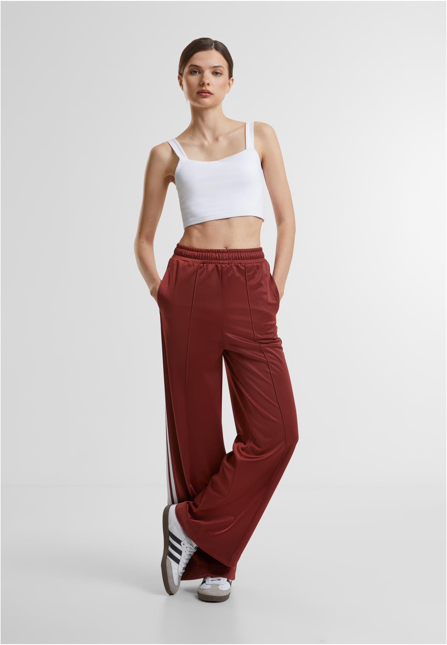 Ladies Pin Tuck Track Pants darkrust 3XL - variant image 4