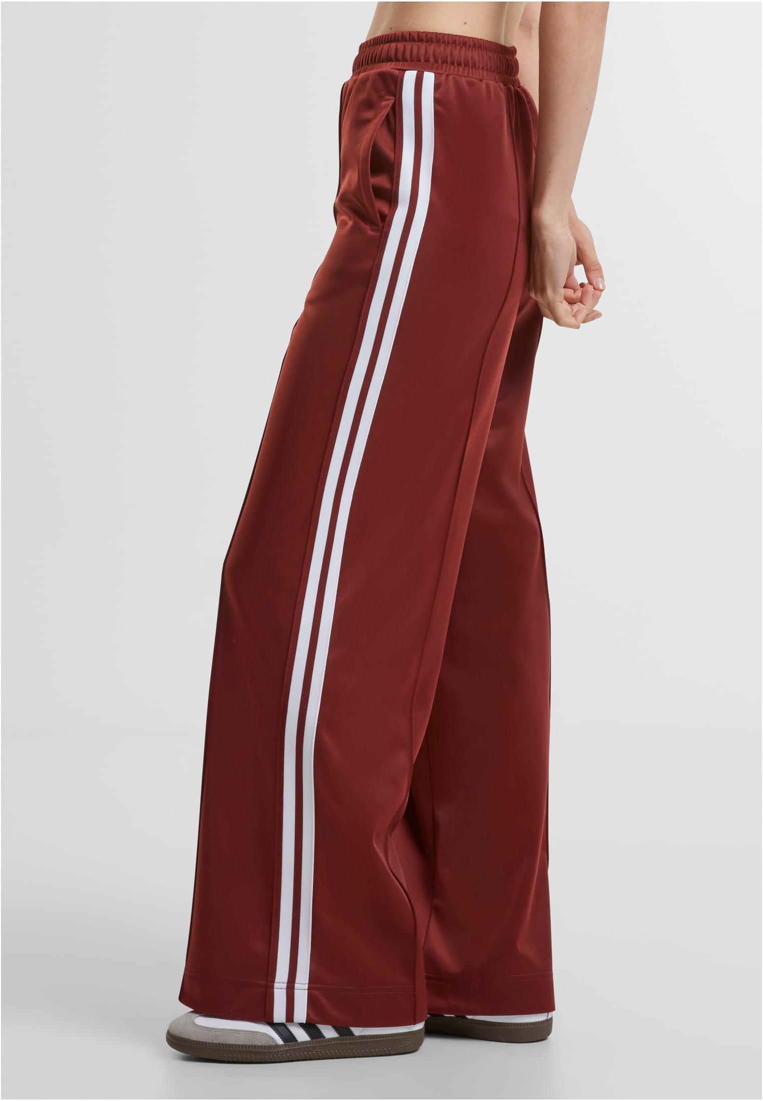 Ladies Pin Tuck Track Pants darkrust 3XL - variant image 1