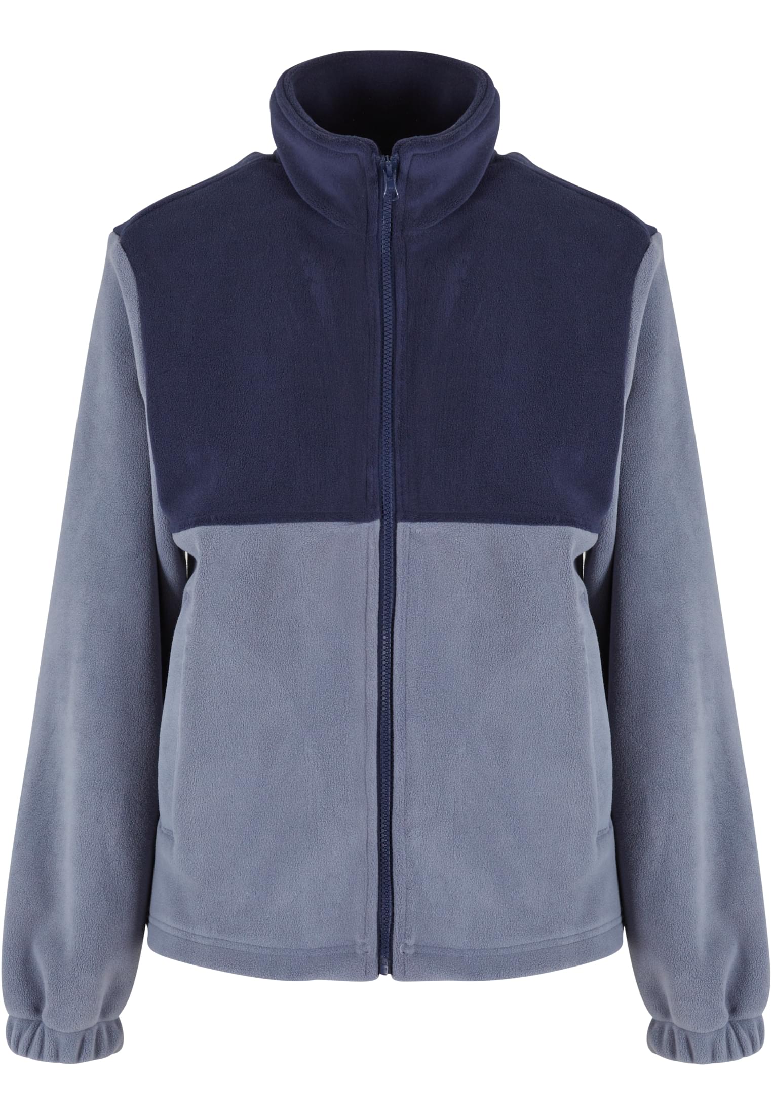 Ladies Double Polarfleece Jacket navy/cloudsky 3XL - variant image 3