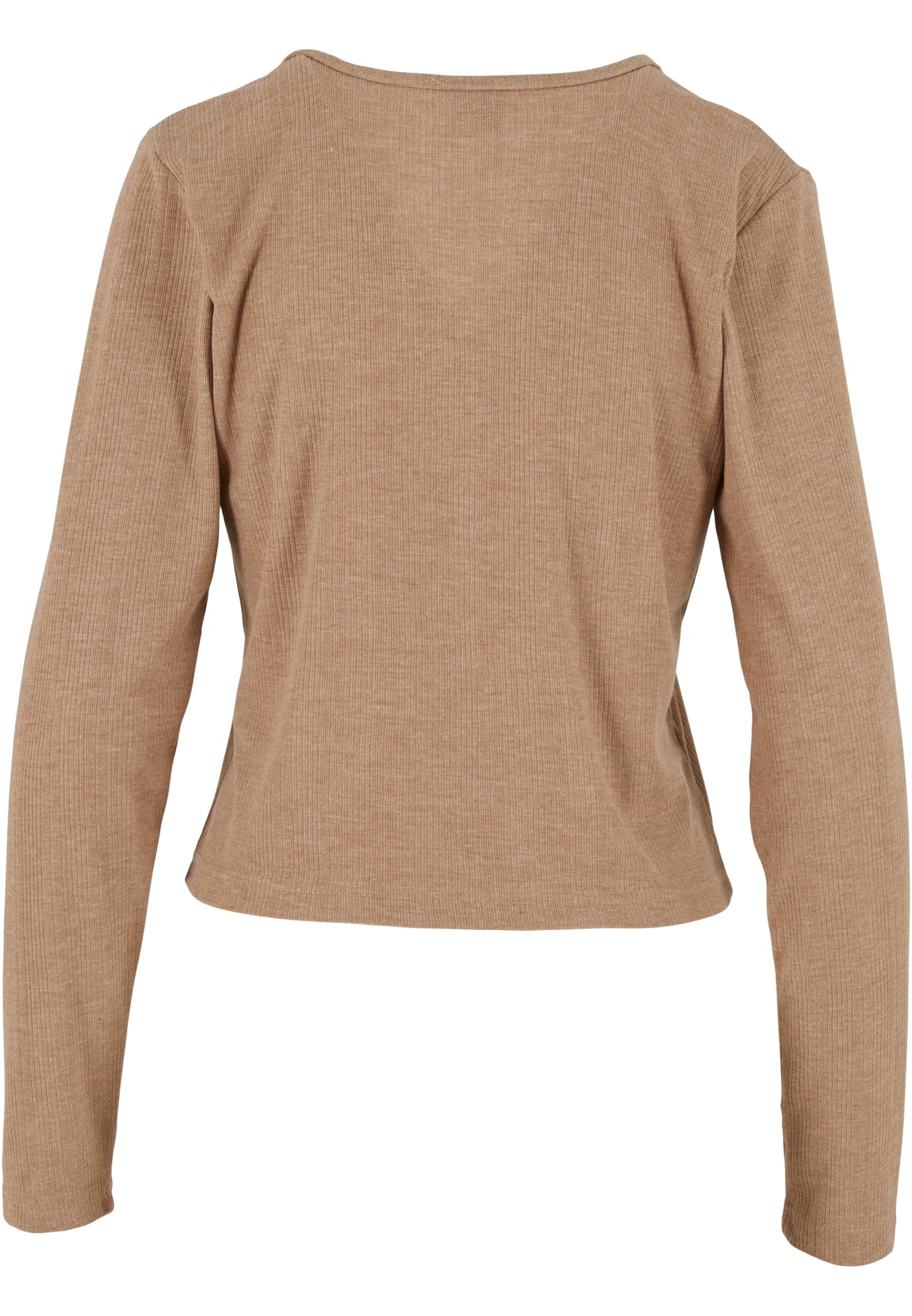 Ladies Rib Cardigan beigemelange L - variant image 6