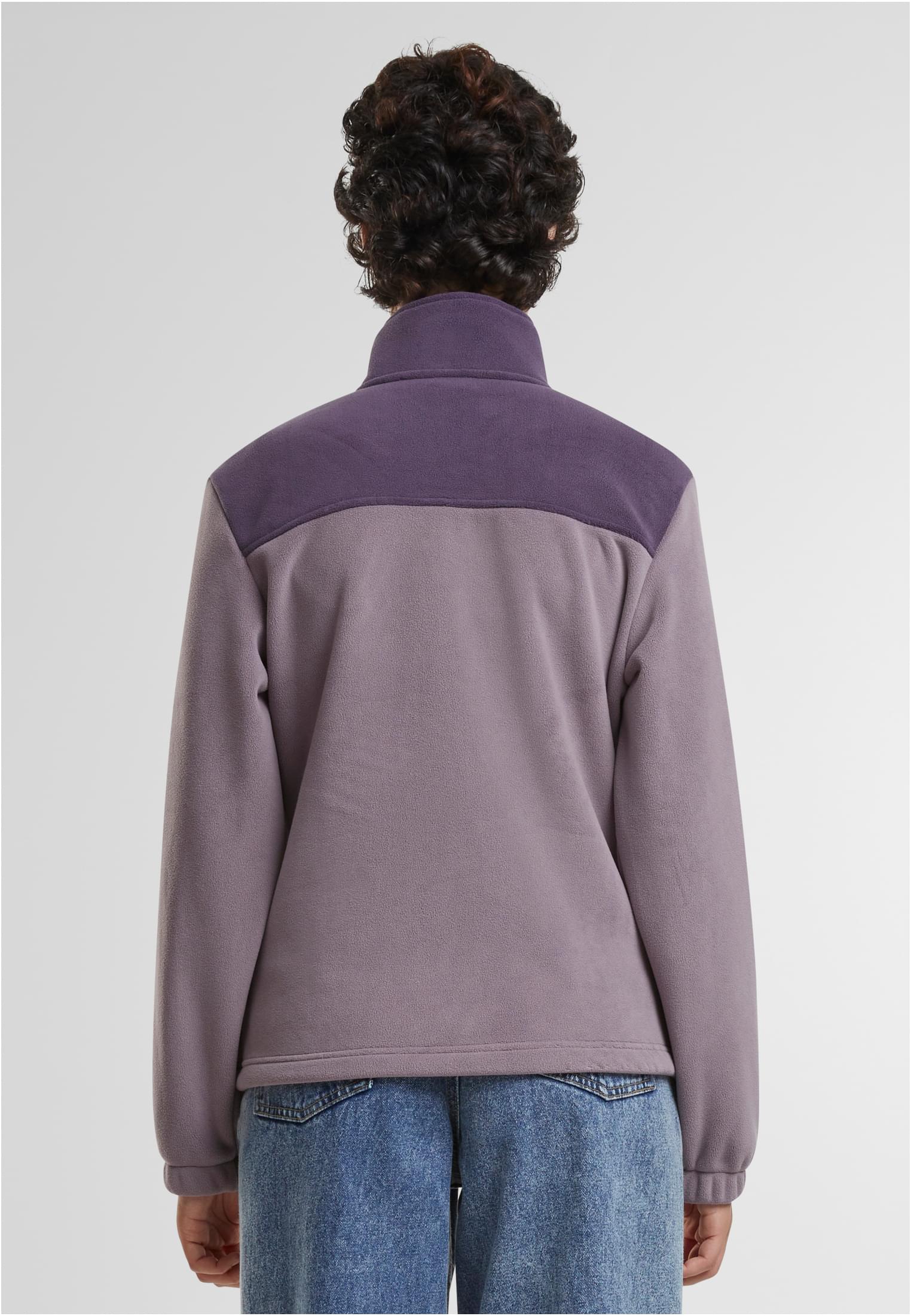 Ladies Double Polarfleece Jacket purplenight/fadedpurple 3XL - variant image 1