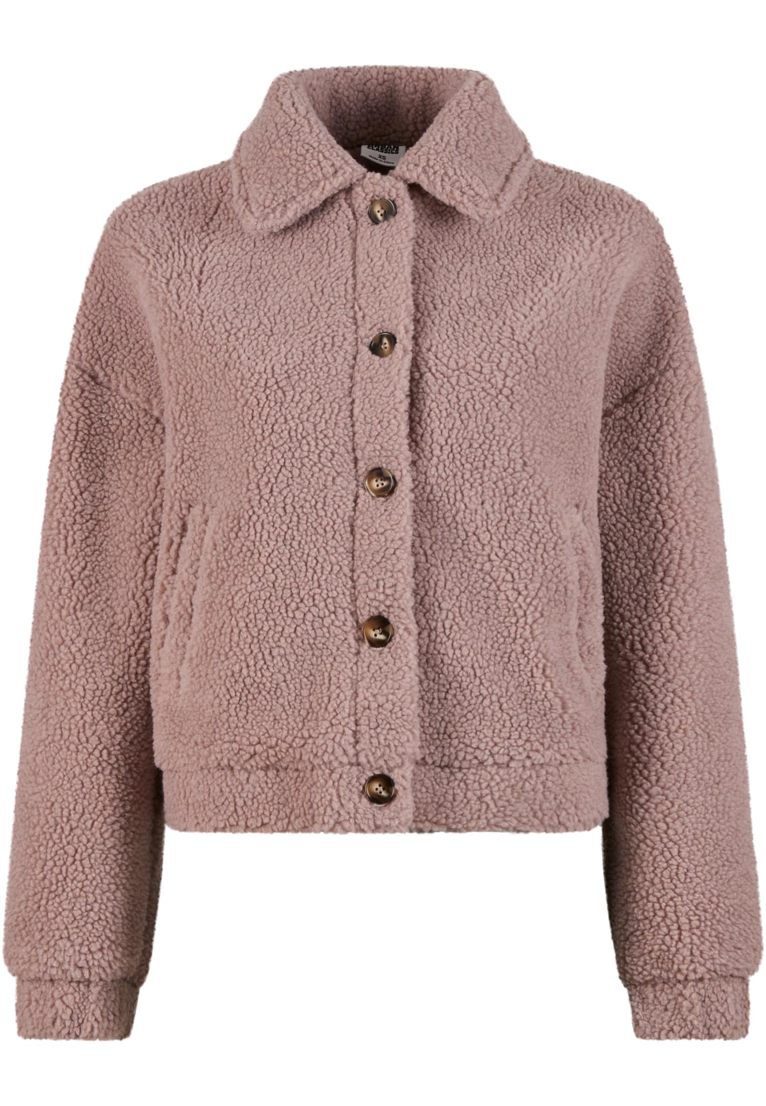 Veste courte Sherpa à boutons gris souris 3XL
 - variant image 3
