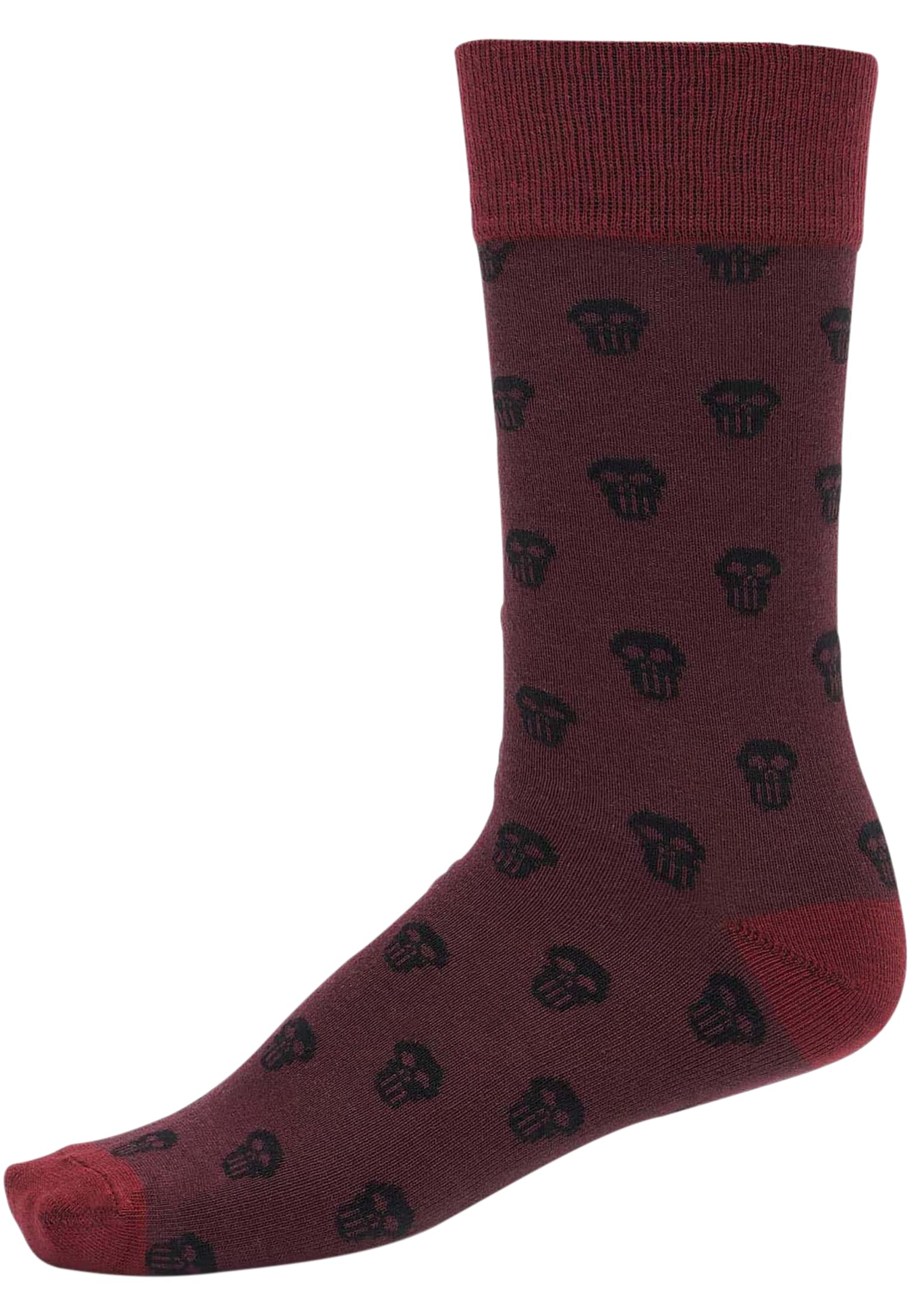 Skull Allover 2-Pack burgundy/white 43-46 - variant image 2