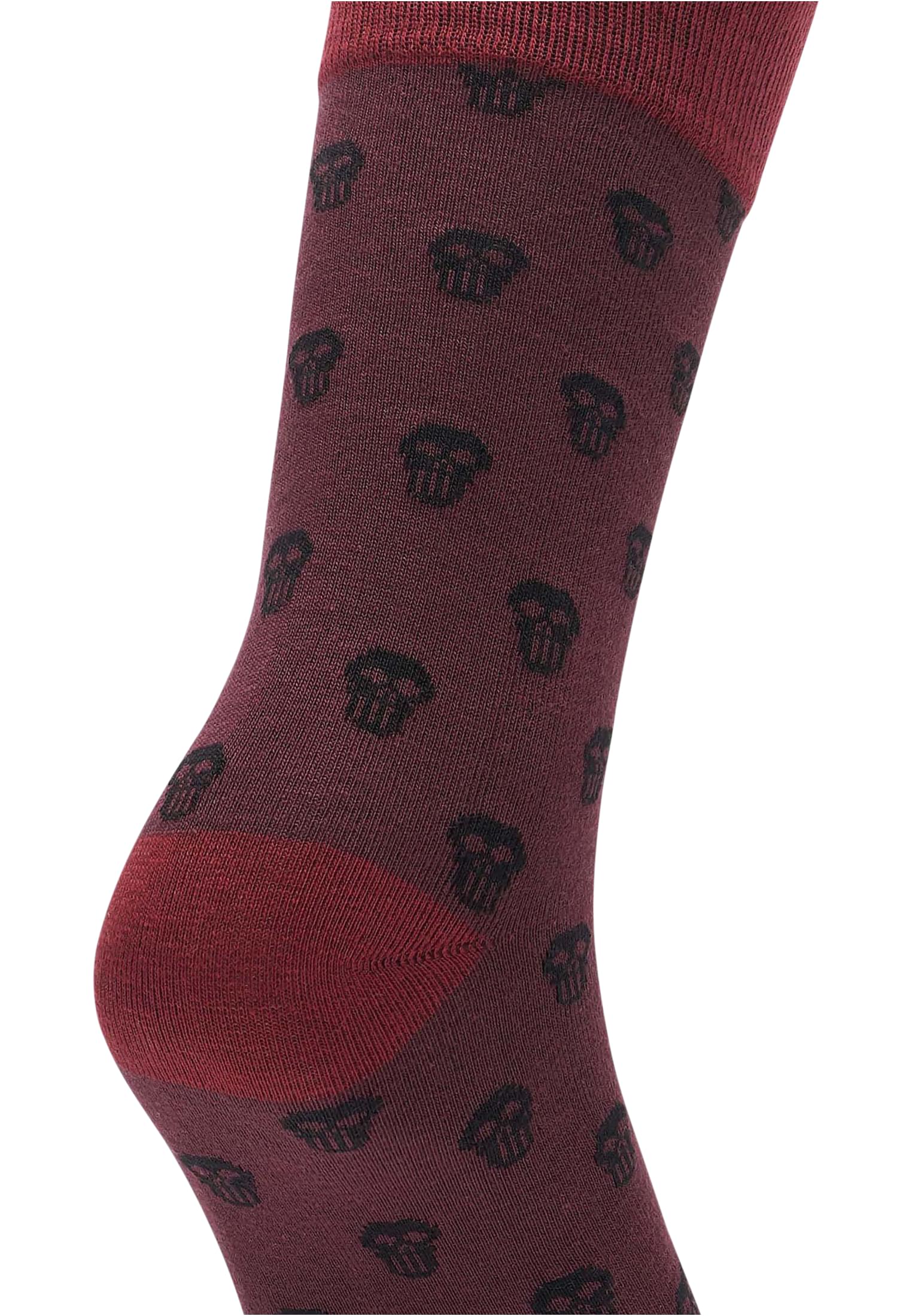 Skull Allover 2-Pack burgundy/white 43-46 - variant image 4