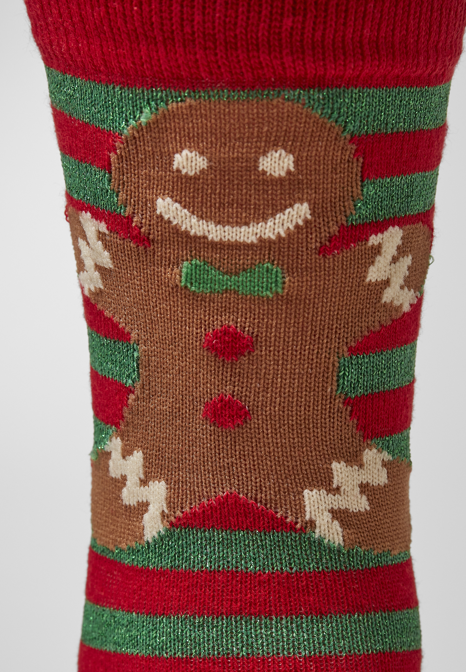 Christmas Gingerbread Lurex Socks 3-Pack multicolor 39-42 - variant image 1